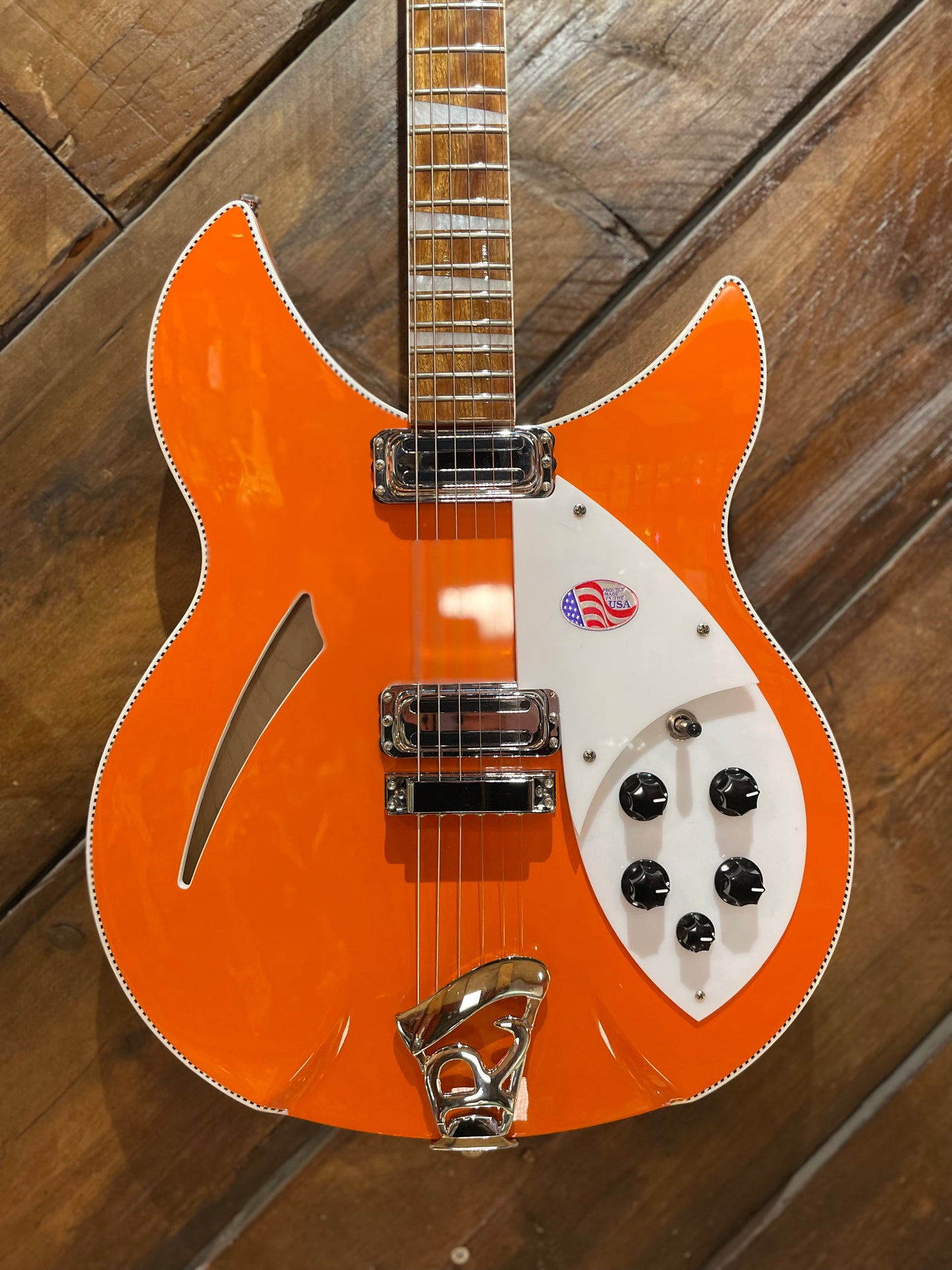 S/H 2025 Rickenbacker 360 Limited Edition 18/30 , OrangeGlo