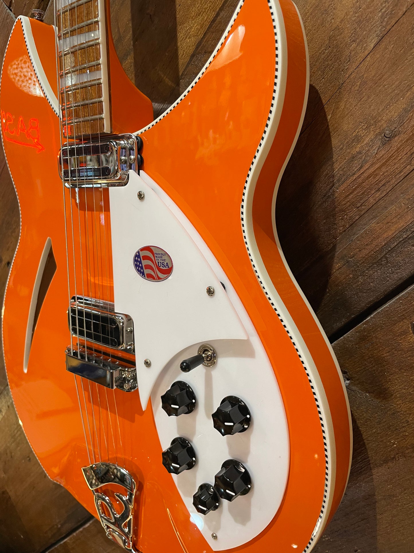 S/H 2025 Rickenbacker 360 Limited Edition 18/30 , OrangeGlo