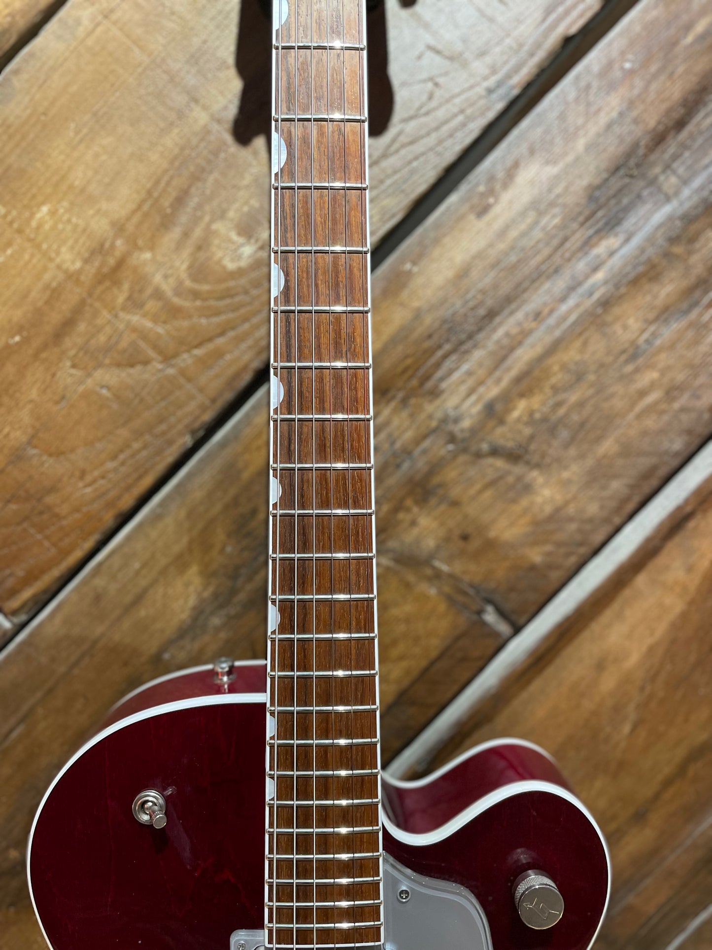 S/H 2019 Gretsch G6119T Tennessean Hollow Body Electric Guitar, Deep Cherry