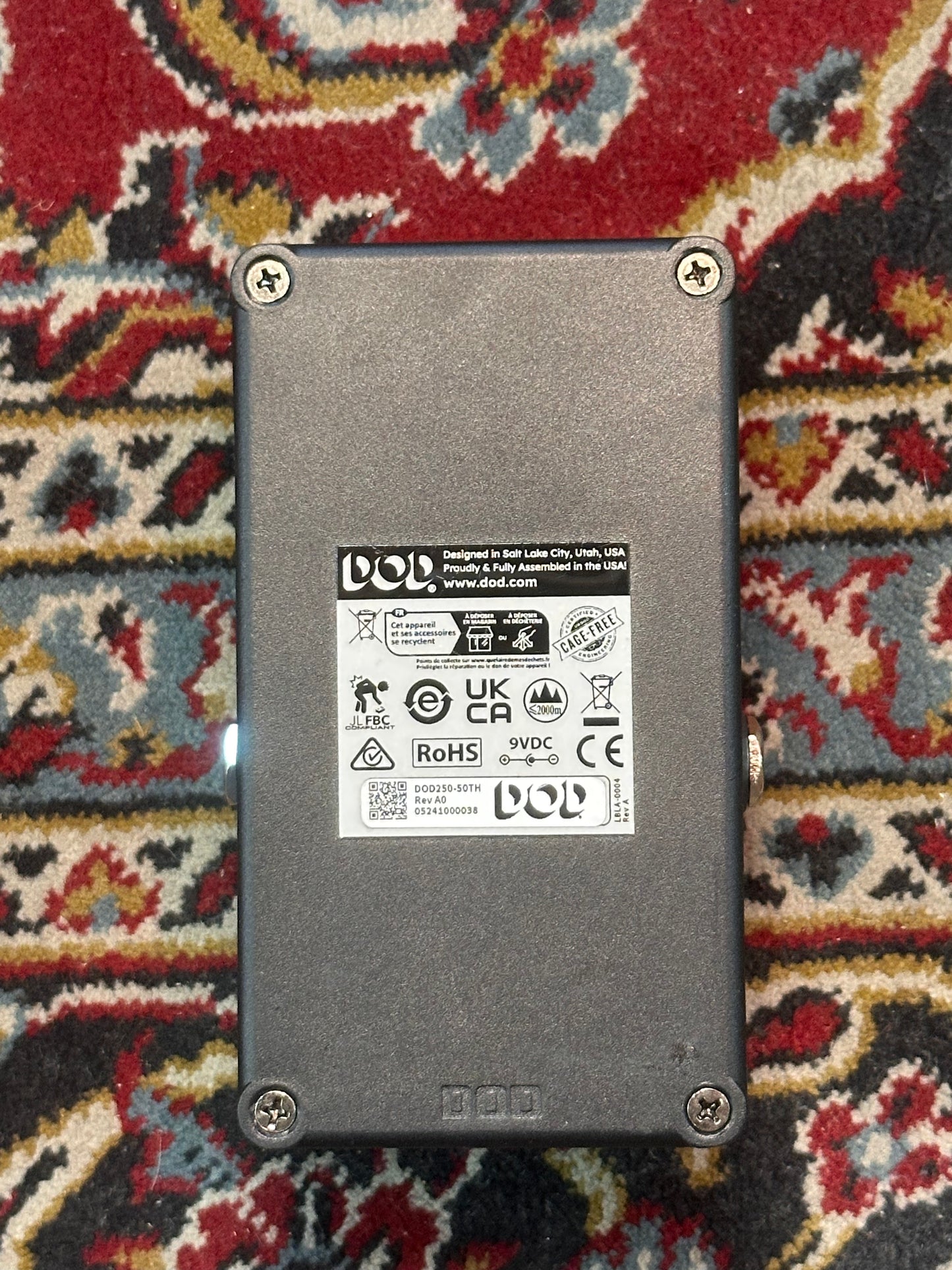 S/H DOD ODPRE 250 Preamp Overdrive, 50th Anniversary Edition