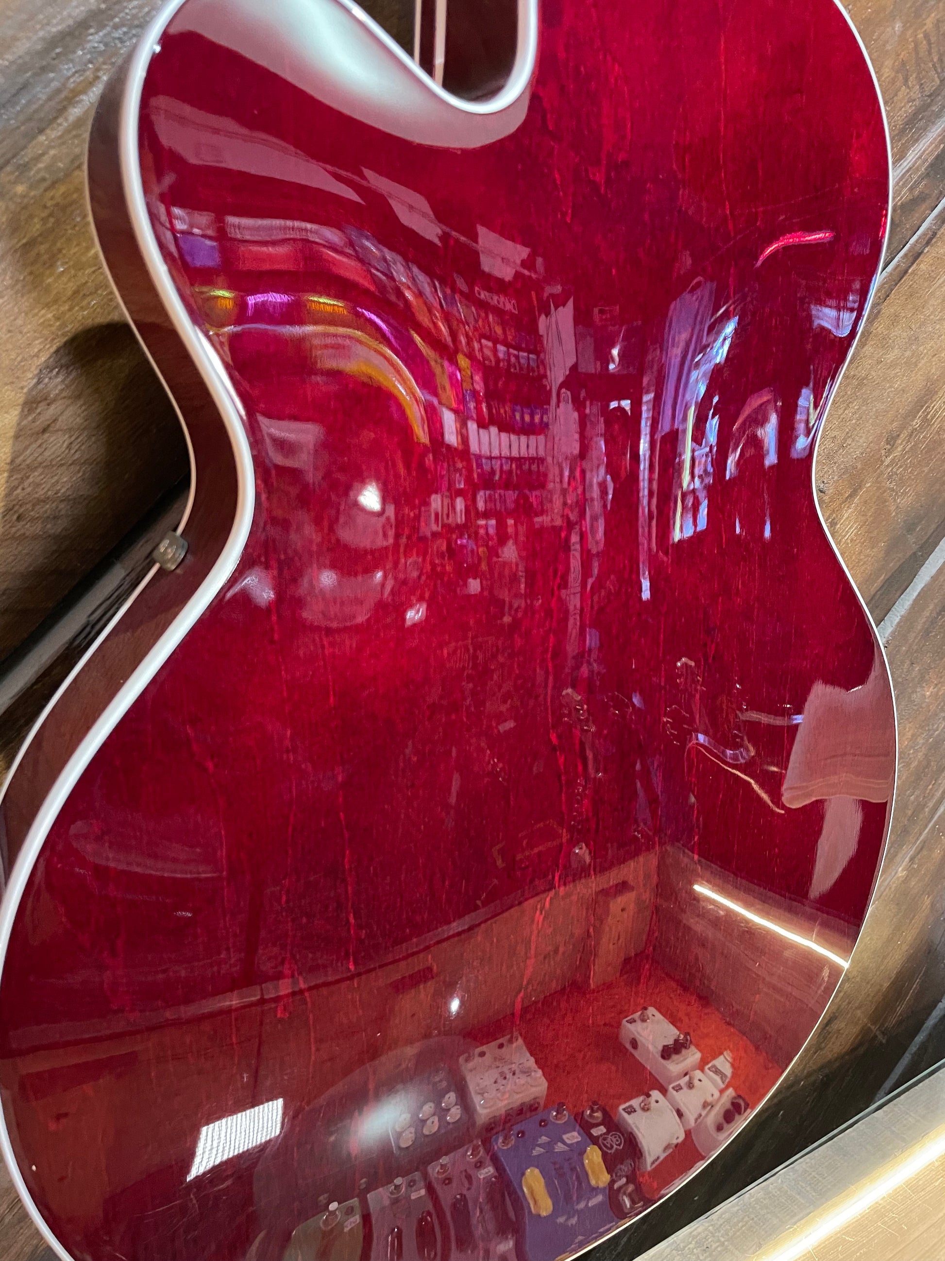 S/H 2019 Gretsch G6119T Tennessean Hollow Body Electric Guitar, Deep Cherry