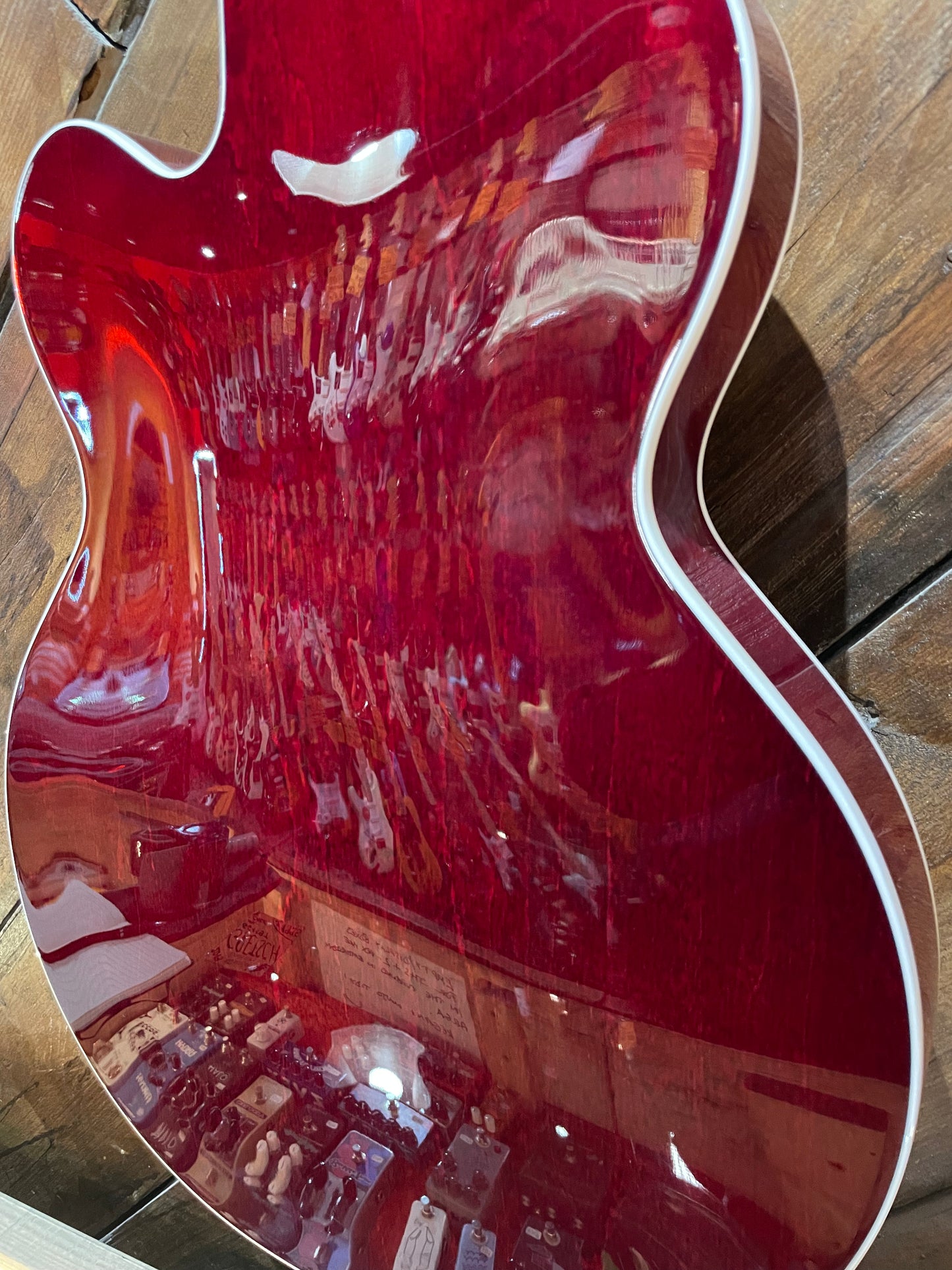 S/H 2019 Gretsch G6119T Tennessean Hollow Body Electric Guitar, Deep Cherry