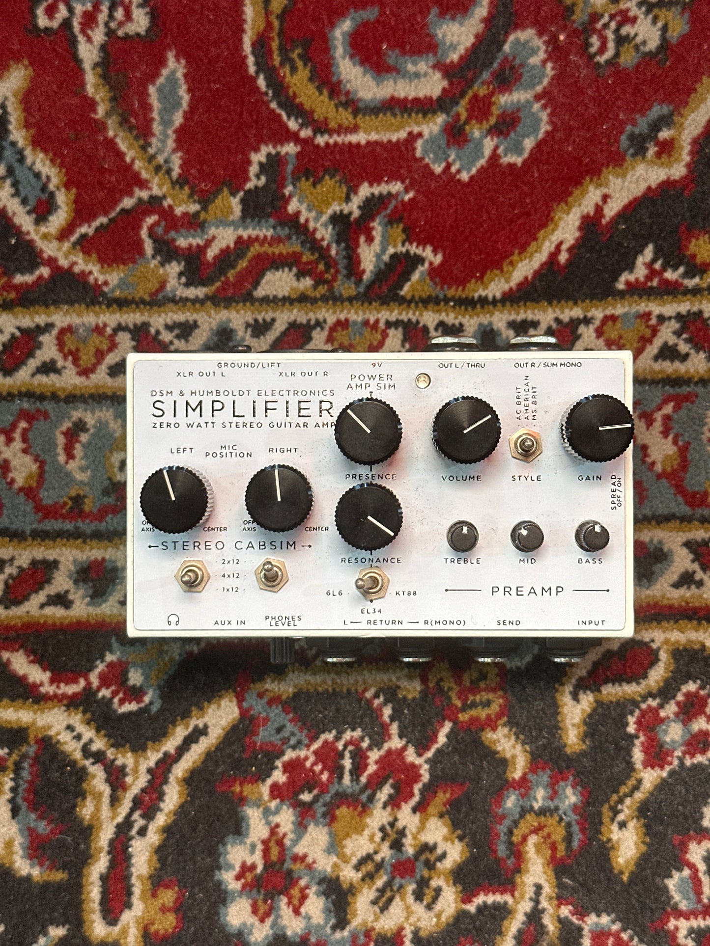 S/H DSM&Humbolt Simplifier Classic Stereo Guitar Amp Simulator