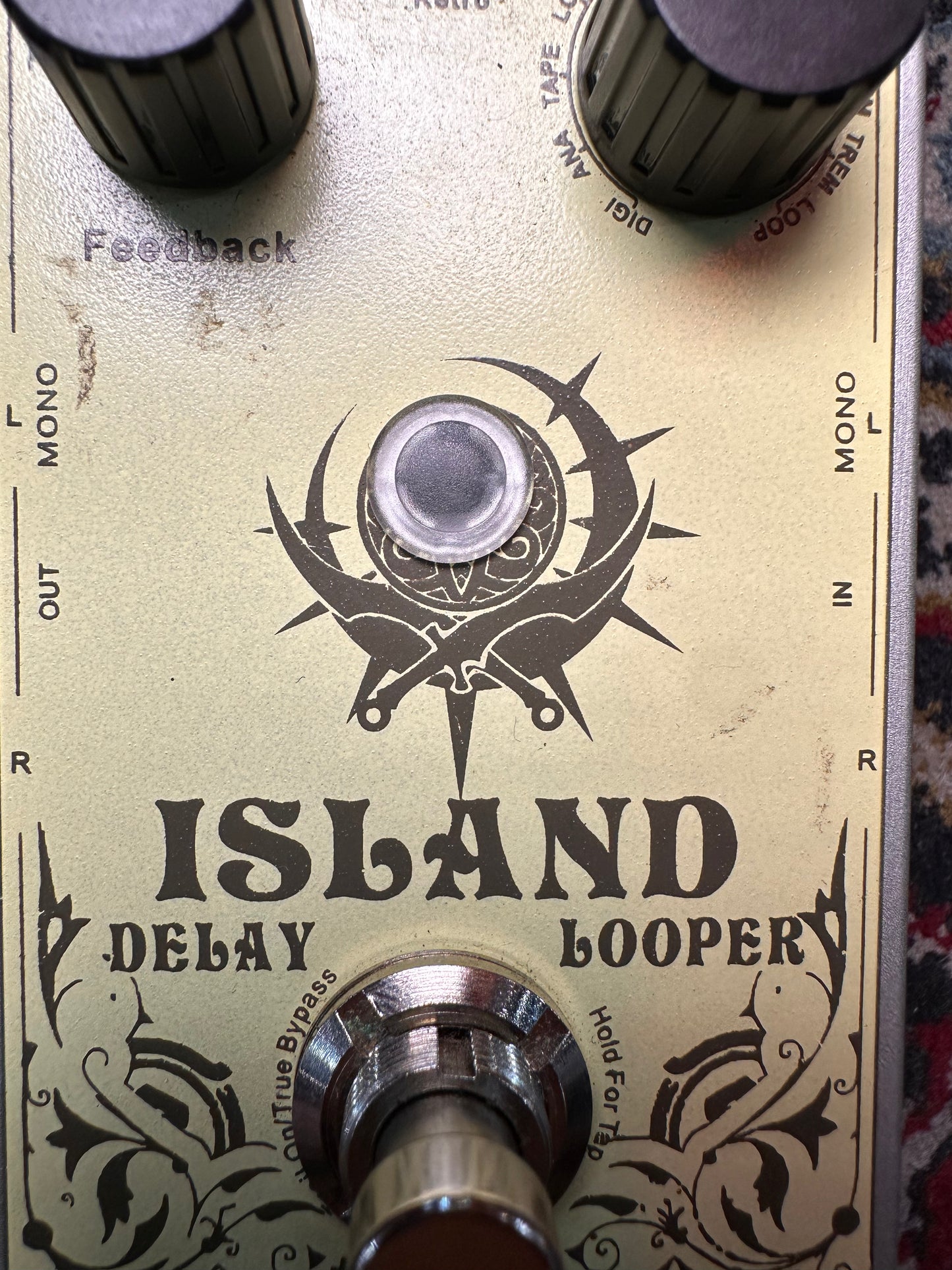 S/H Donner Island Delay/Looper Pedal