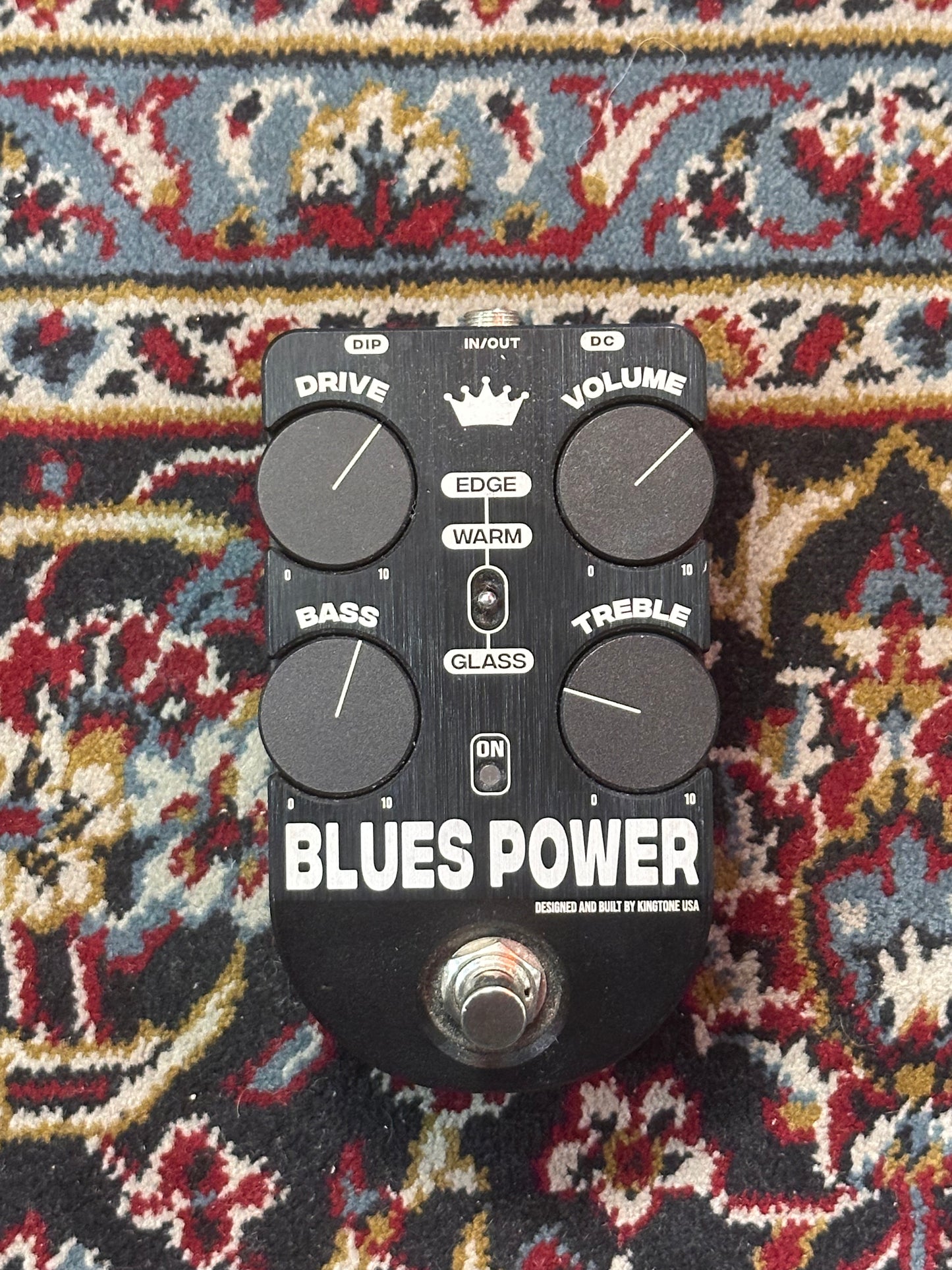S/H King Tone Blues Power Overdrive Pedal