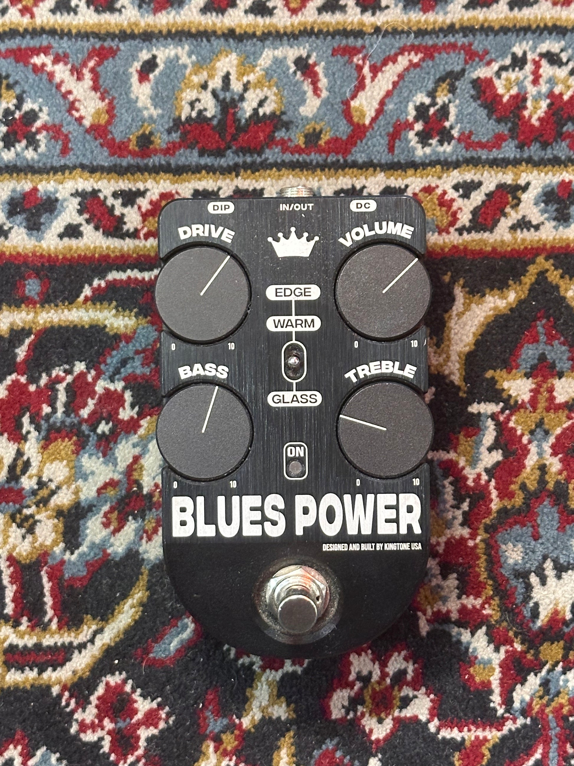 S/H King Tone Blues Power Overdrive Pedal