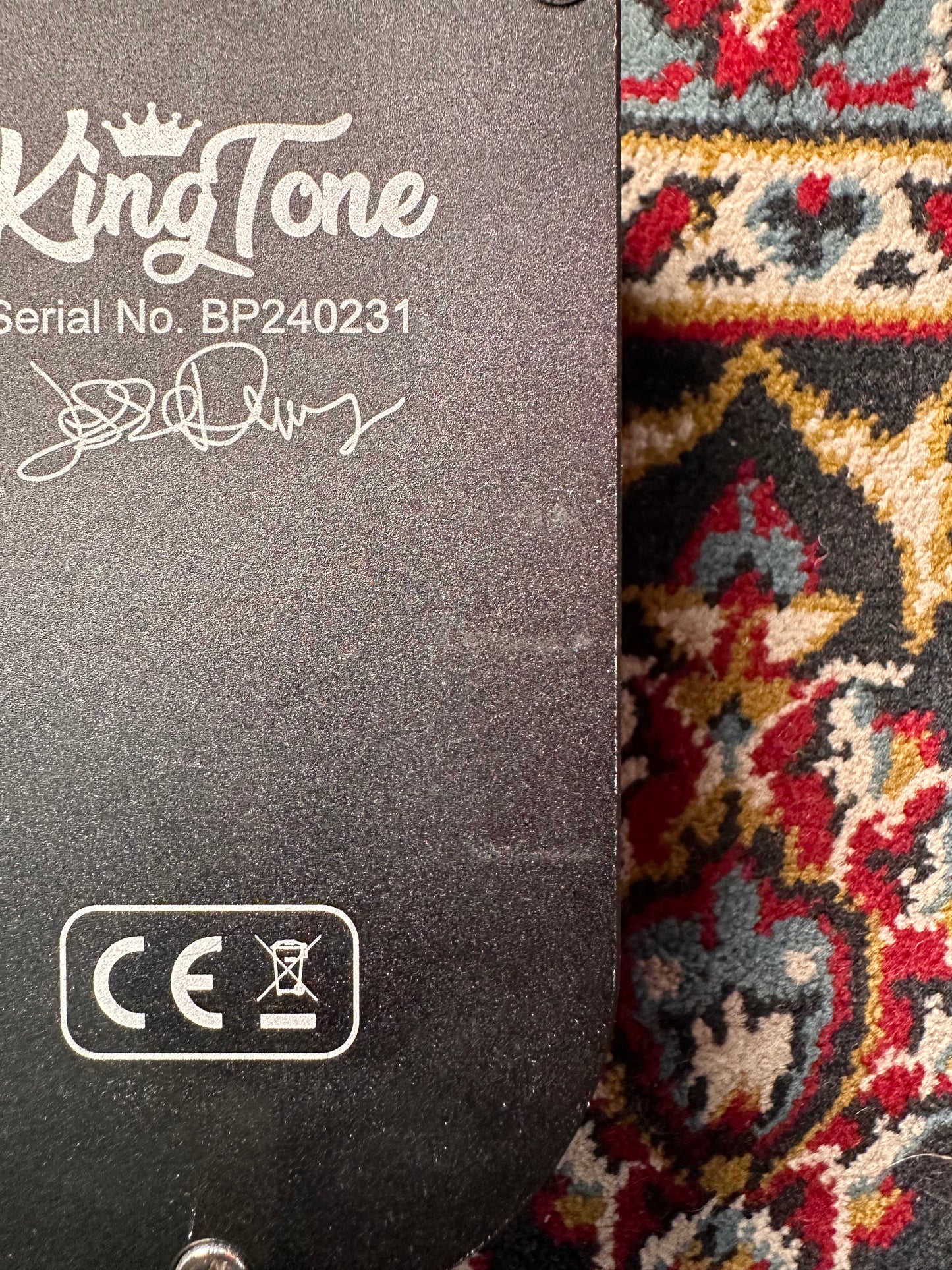 S/H King Tone Blues Power Overdrive Pedal