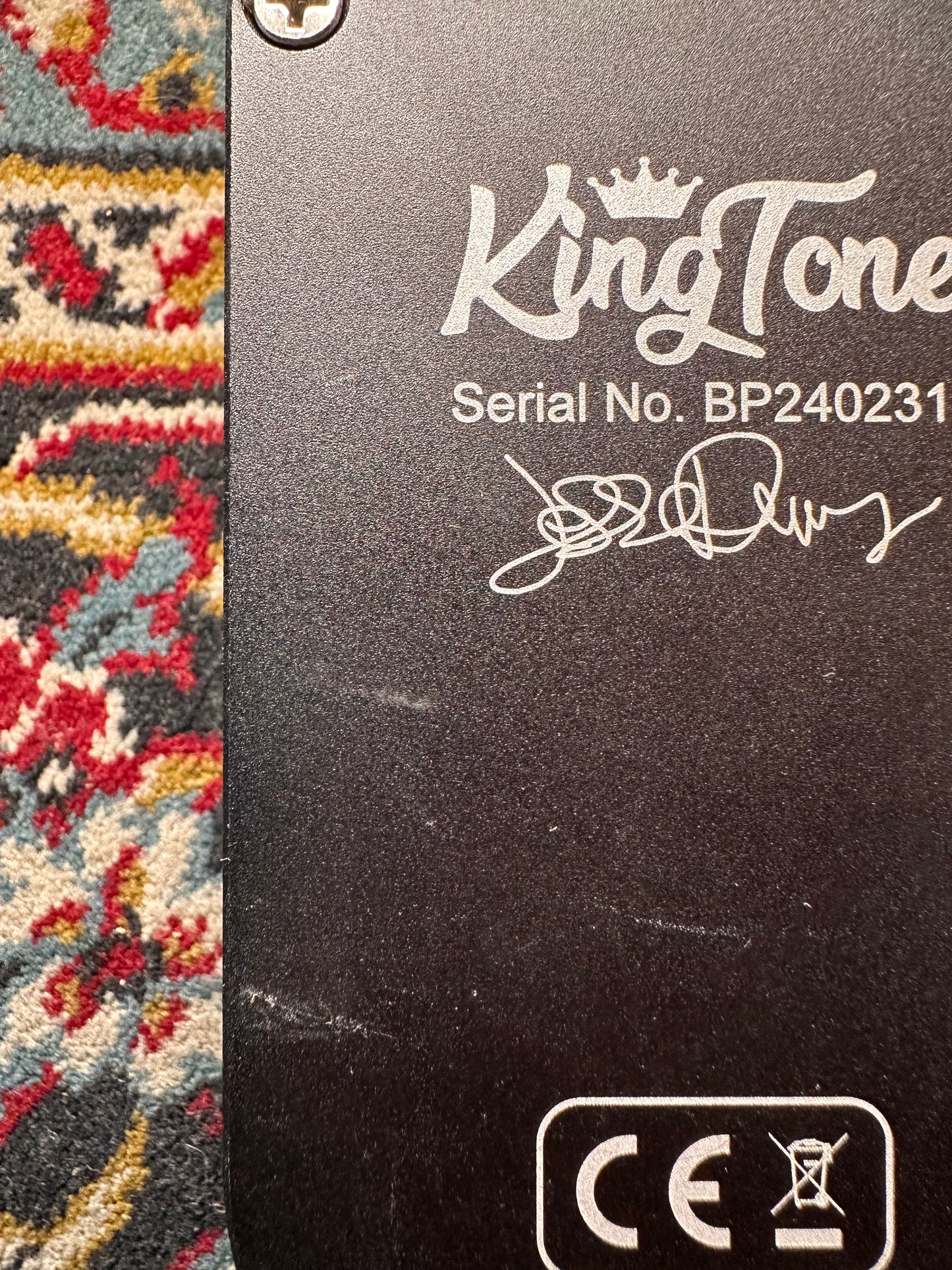 S/H King Tone Blues Power Overdrive Pedal