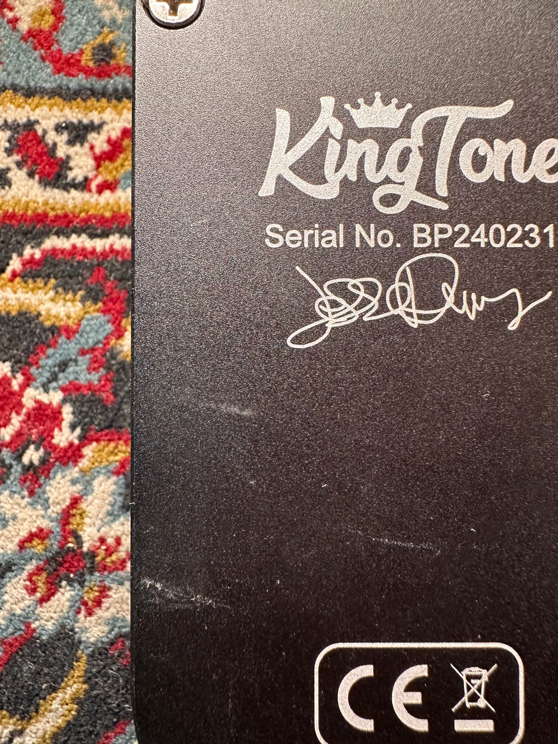 S/H King Tone Blues Power Overdrive Pedal