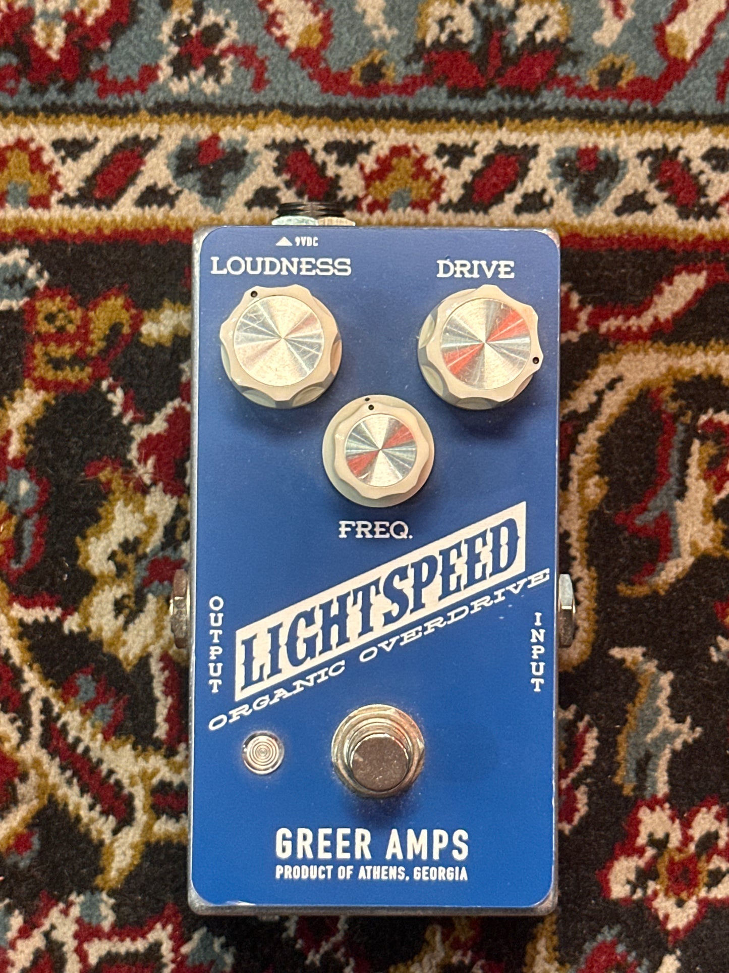 S/H Greer Amps Lightspeed Organic Overdrive Pedal