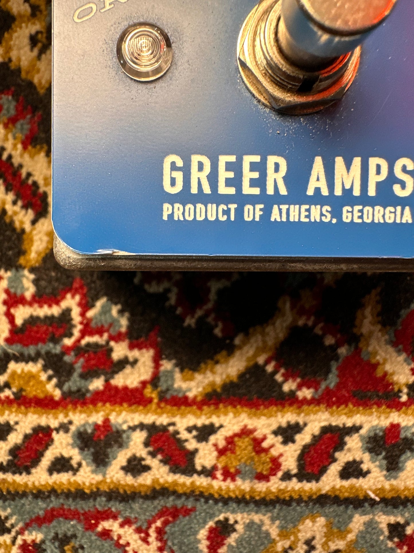 S/H Greer Amps Lightspeed Organic Overdrive Pedal