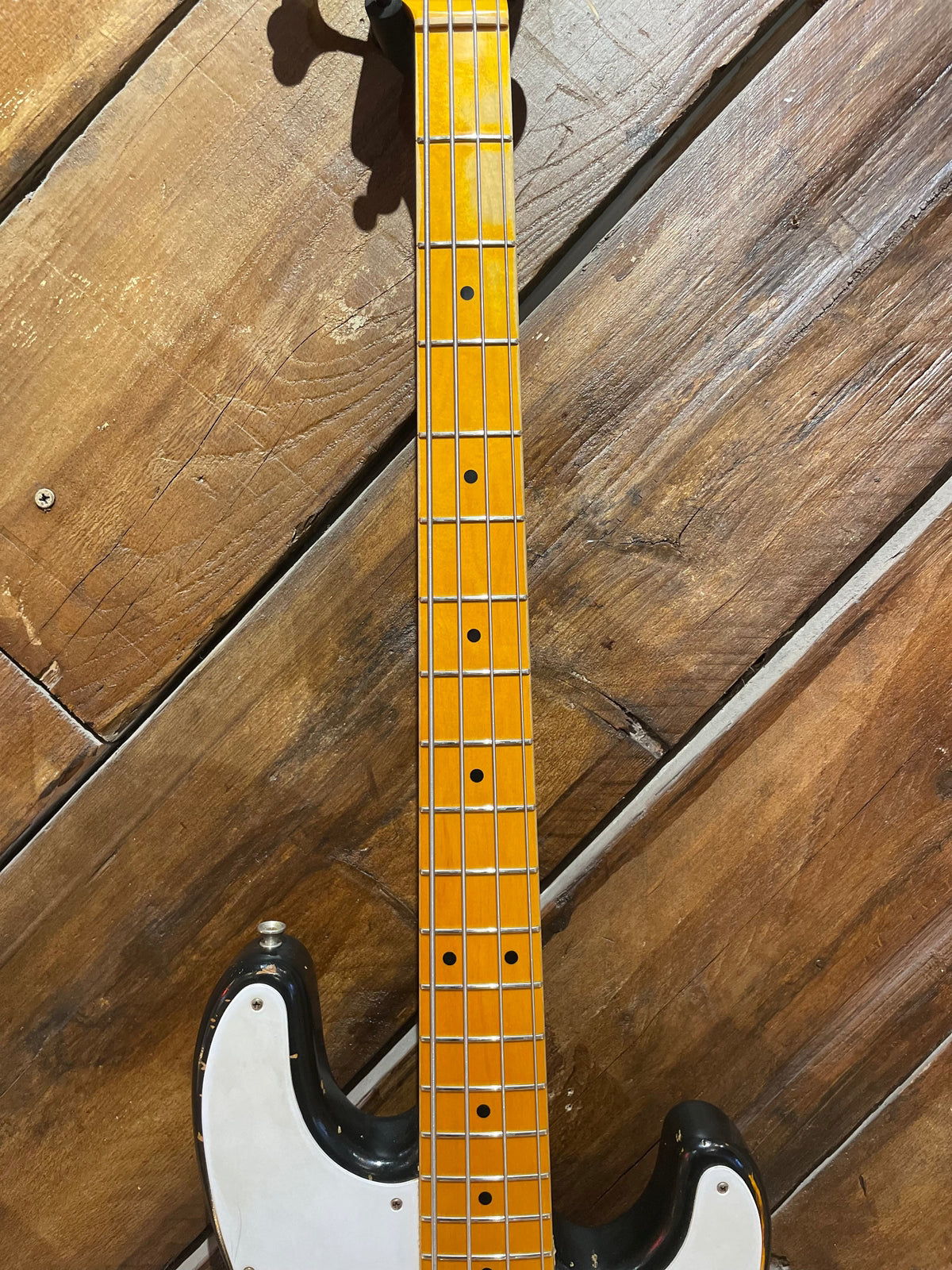 S/H 2009 Nash Guitars PB55 Electric Bass Guitar, Aged Two Tone Sunburst