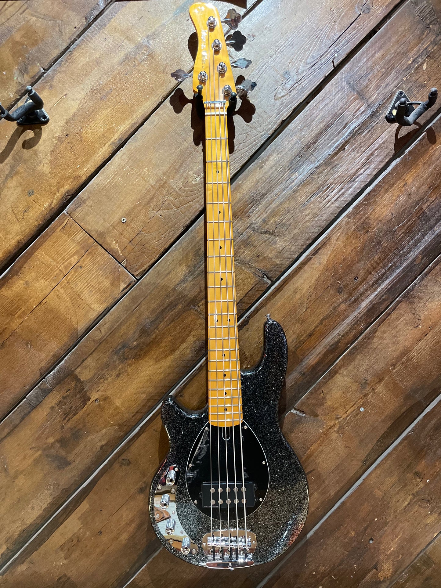 S/H Sire Marcus Miller Z3 Electric Bass Left Handed, Sparkle Black