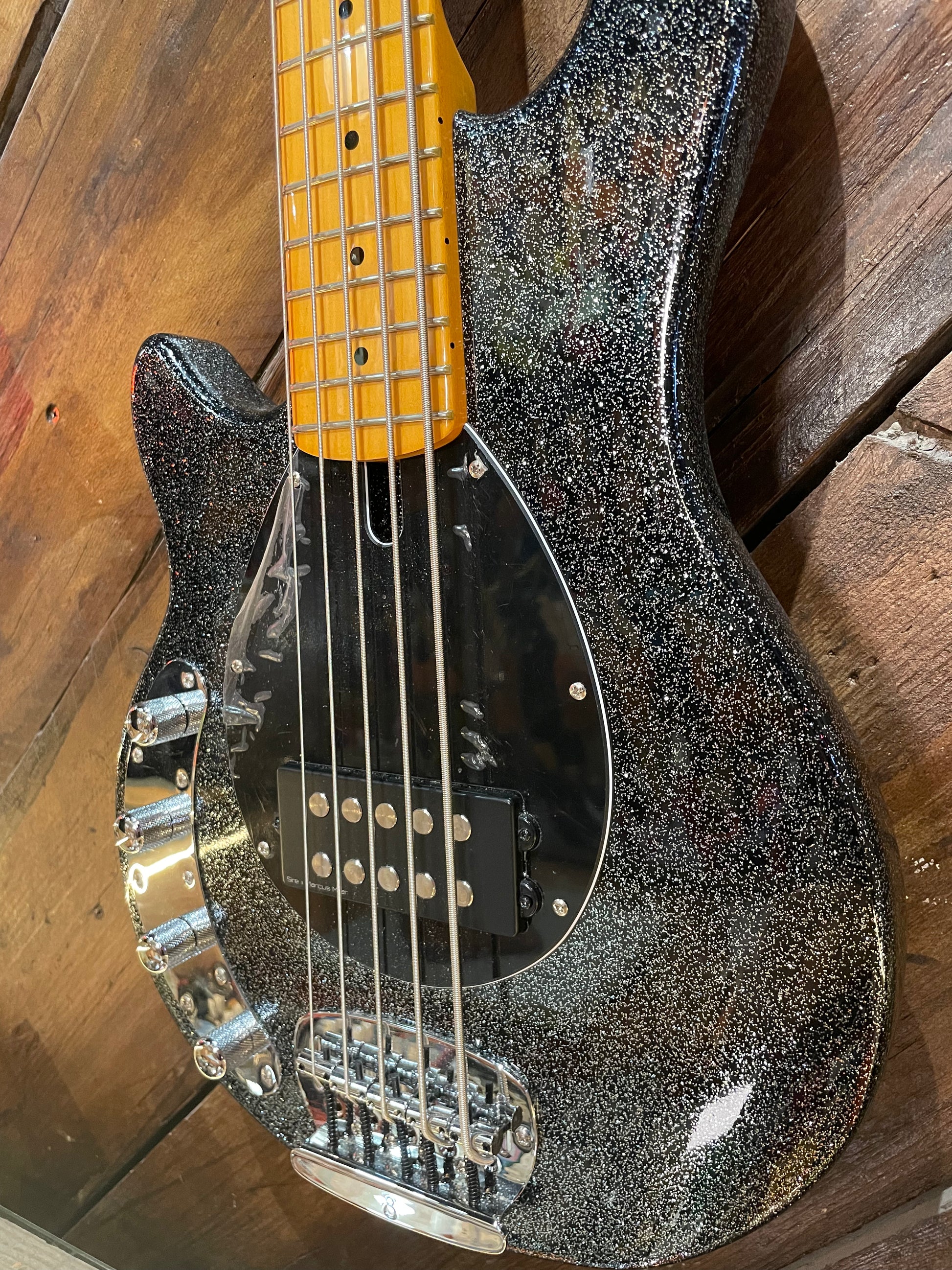 S/H Sire Marcus Miller Z3 Electric Bass Left Handed, Sparkle Black