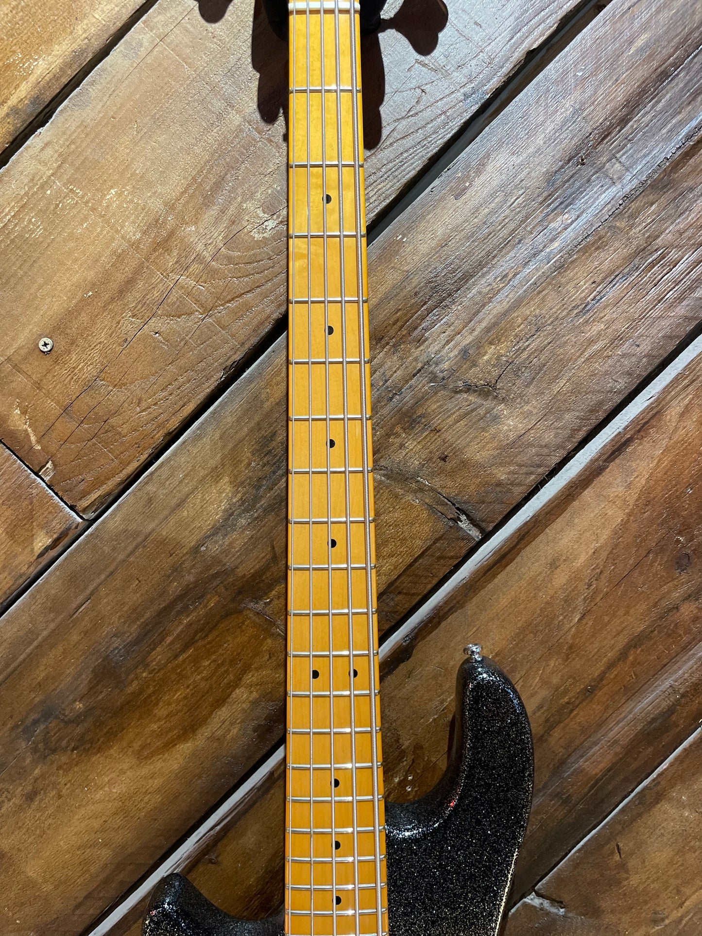 S/H Sire Marcus Miller Z3 Electric Bass Left Handed, Sparkle Black