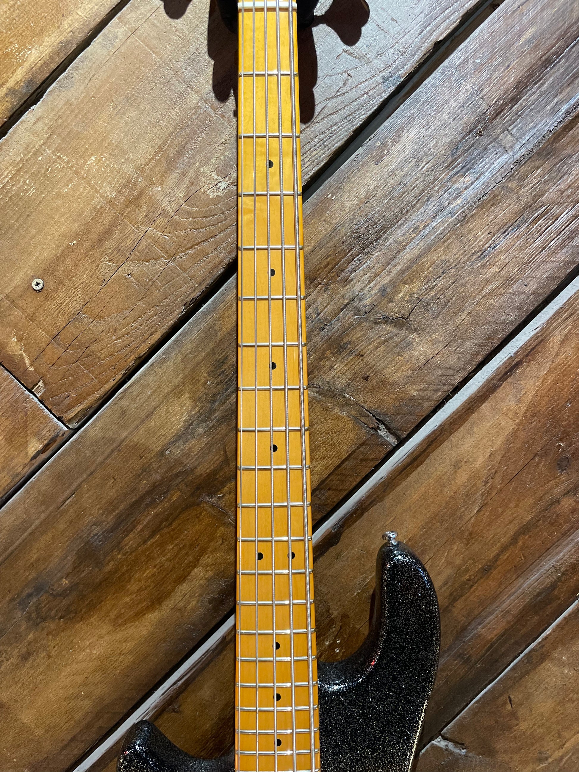 S/H Sire Marcus Miller Z3 Electric Bass Left Handed, Sparkle Black