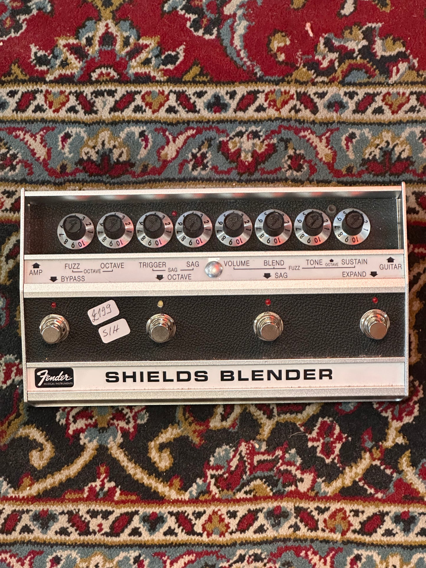 S/H Fender Shields Blender Fuzz Pedal
