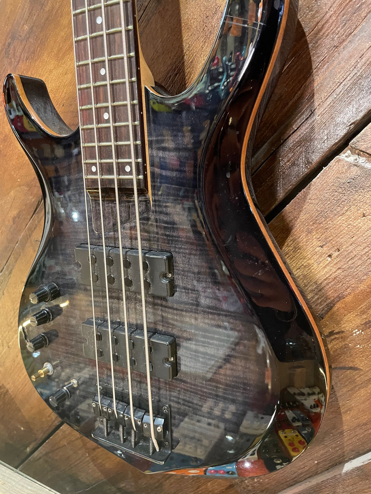 S/H Sire Marcus Miller M3 Electric Bass Left Handed, Black Burst