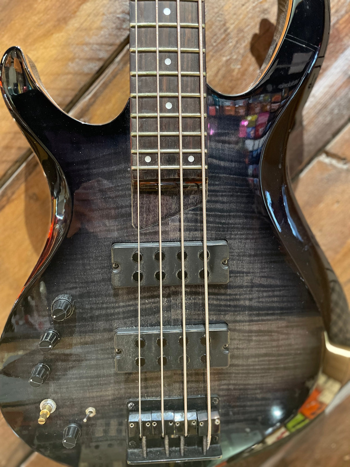 S/H Sire Marcus Miller M3 Electric Bass Left Handed, Black Burst