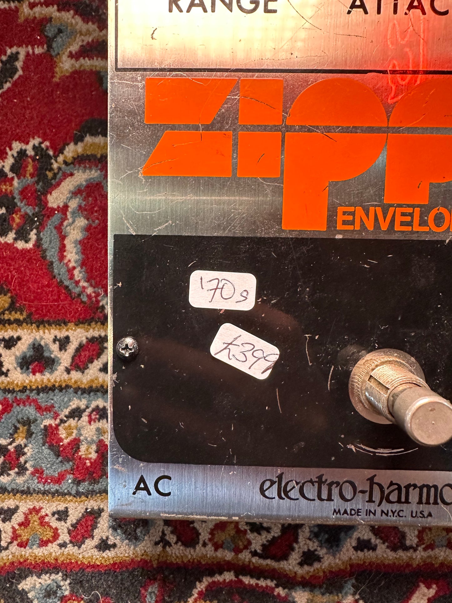 S/H EHX 70s Zipper Envelope Follower Pedal