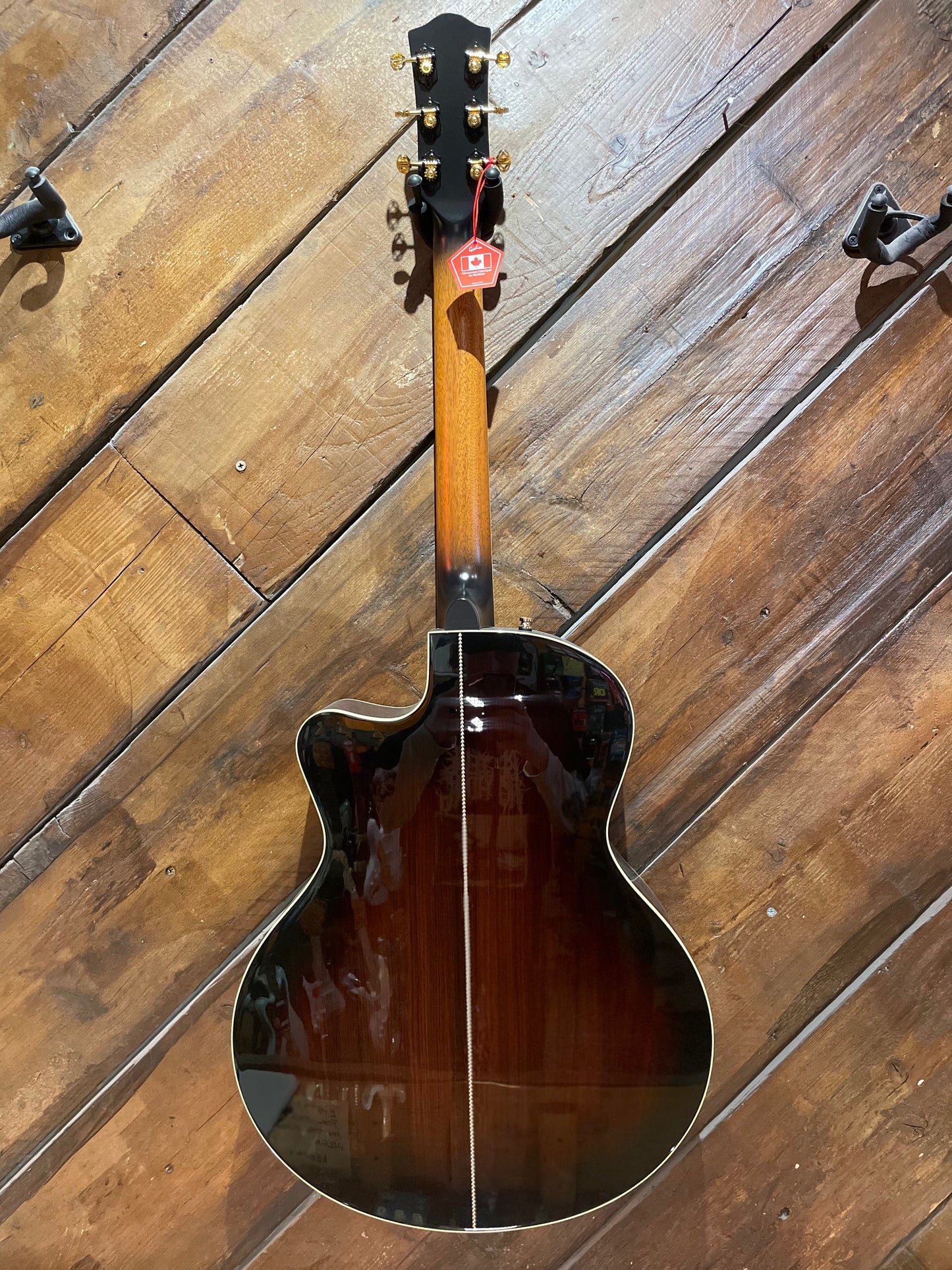 Godin Connaisseur MJ Electro Acoustic Guitar, Black NEW