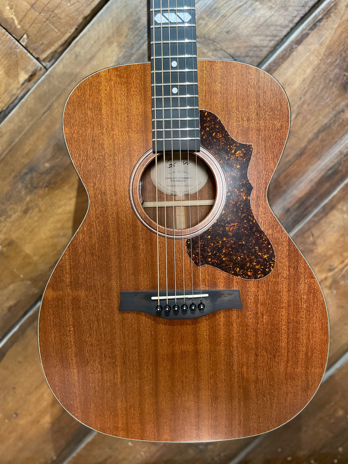 Godin Fairmount CH Composer Element Concert Electro Acoustic Guitar, Mahogany