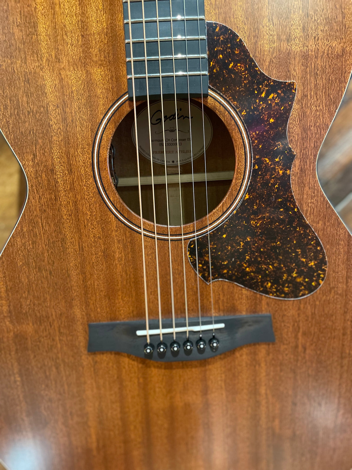 Godin Fairmount CH Composer Element Concert Electro Acoustic Guitar, Mahogany