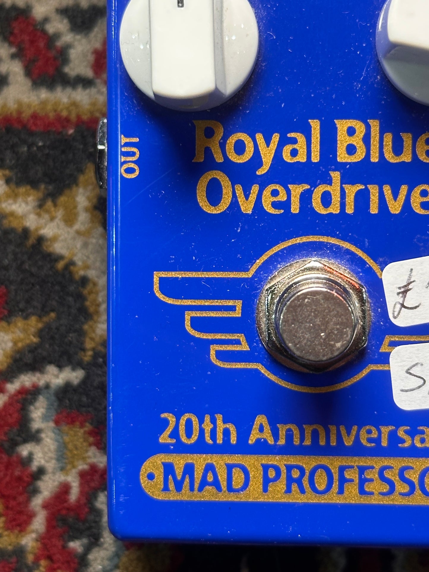 S/H Mad Professor Royal Blue Overdrive Pedal