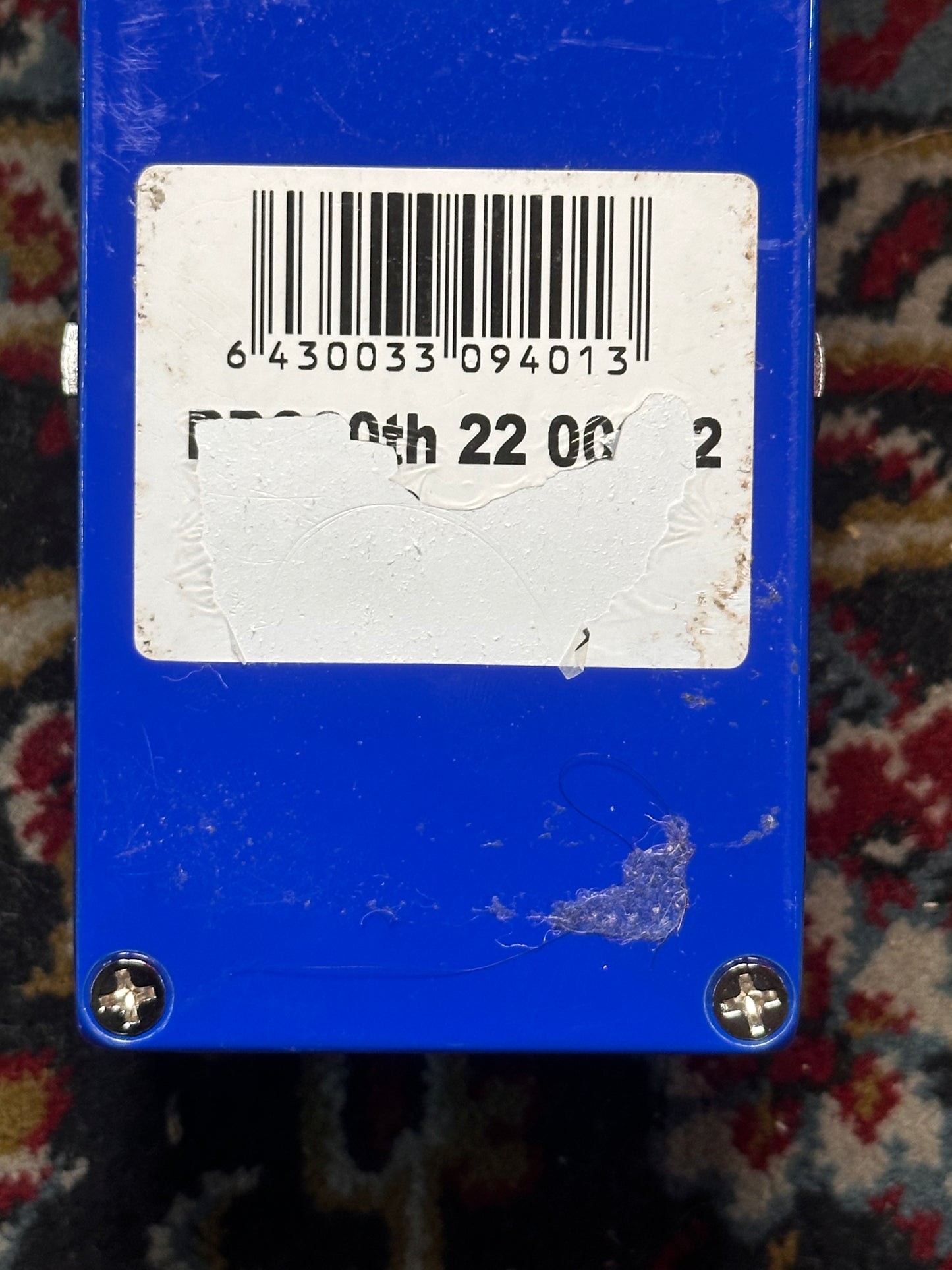 S/H Mad Professor Royal Blue Overdrive Pedal