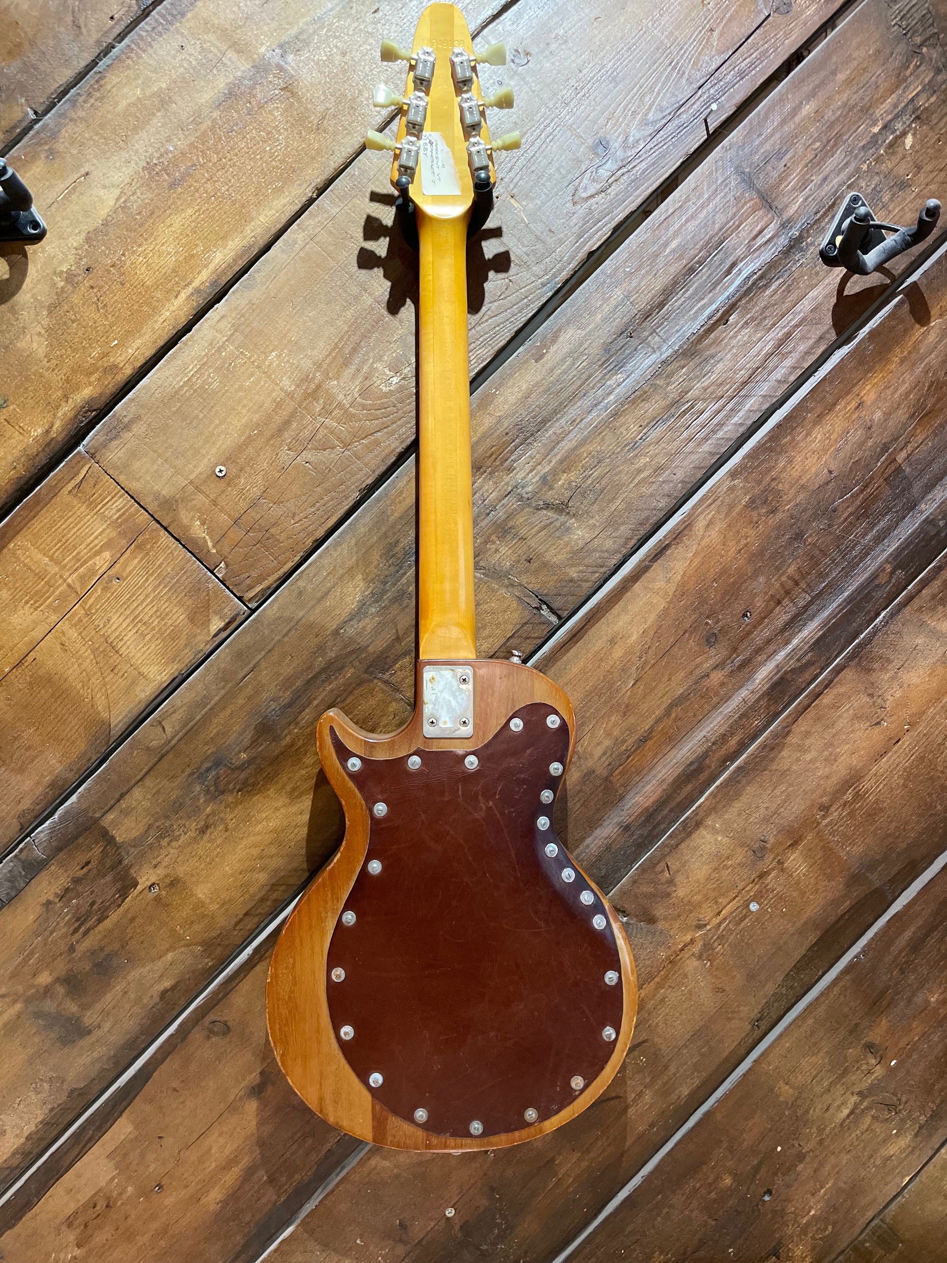 S/H 1979 Gibson S-1 Electric Guitar, Natural Mahogany