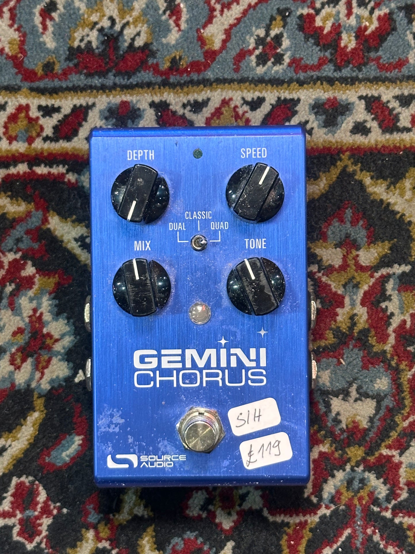S/H Source Audio Gemini Chorus Pedal