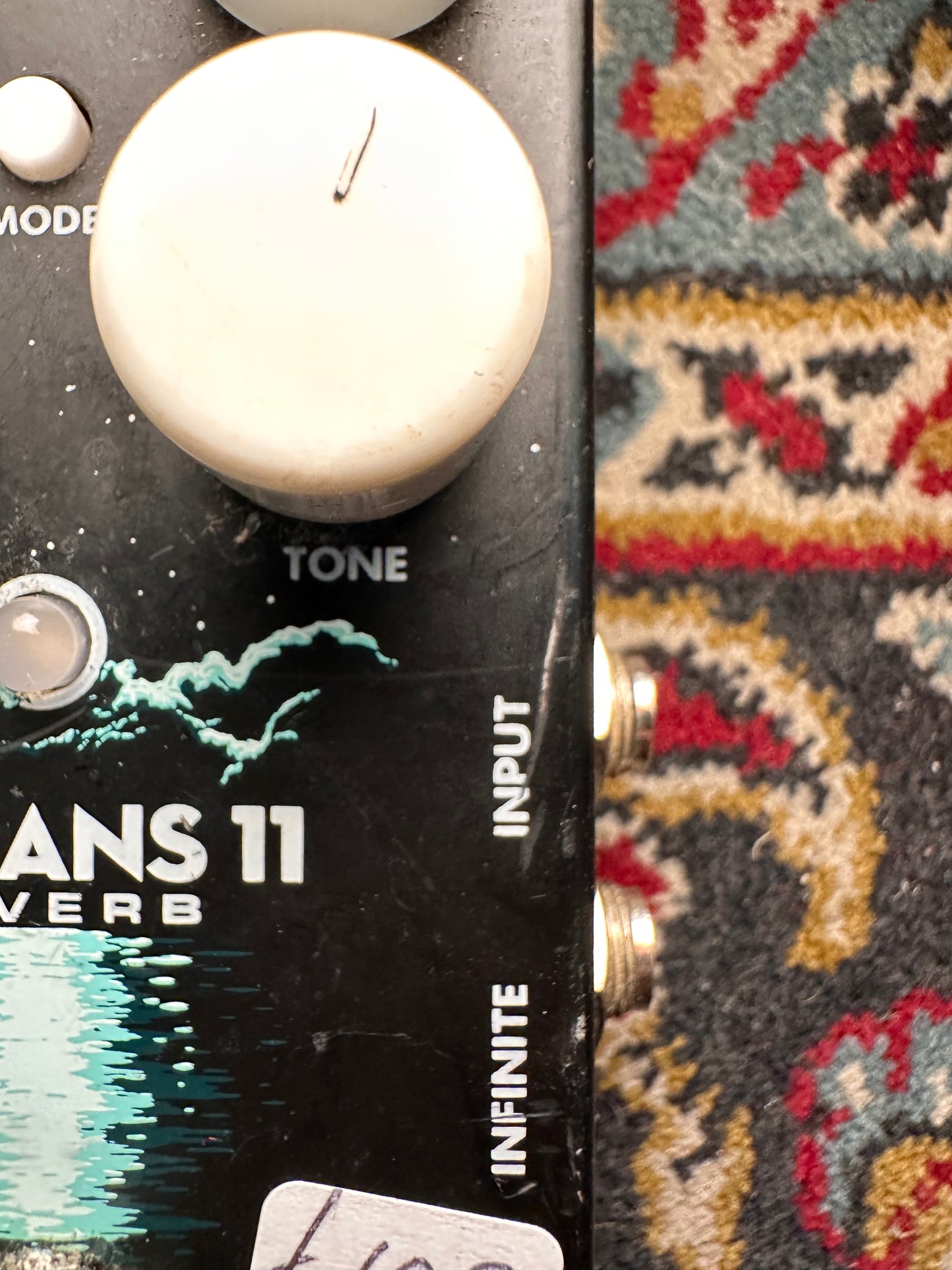 S/H Electro Harmonix Oceans 11 Reverb Pedal