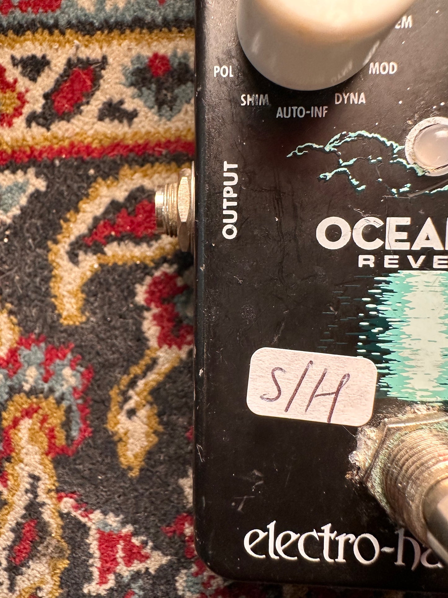 S/H Electro Harmonix Oceans 11 Reverb Pedal