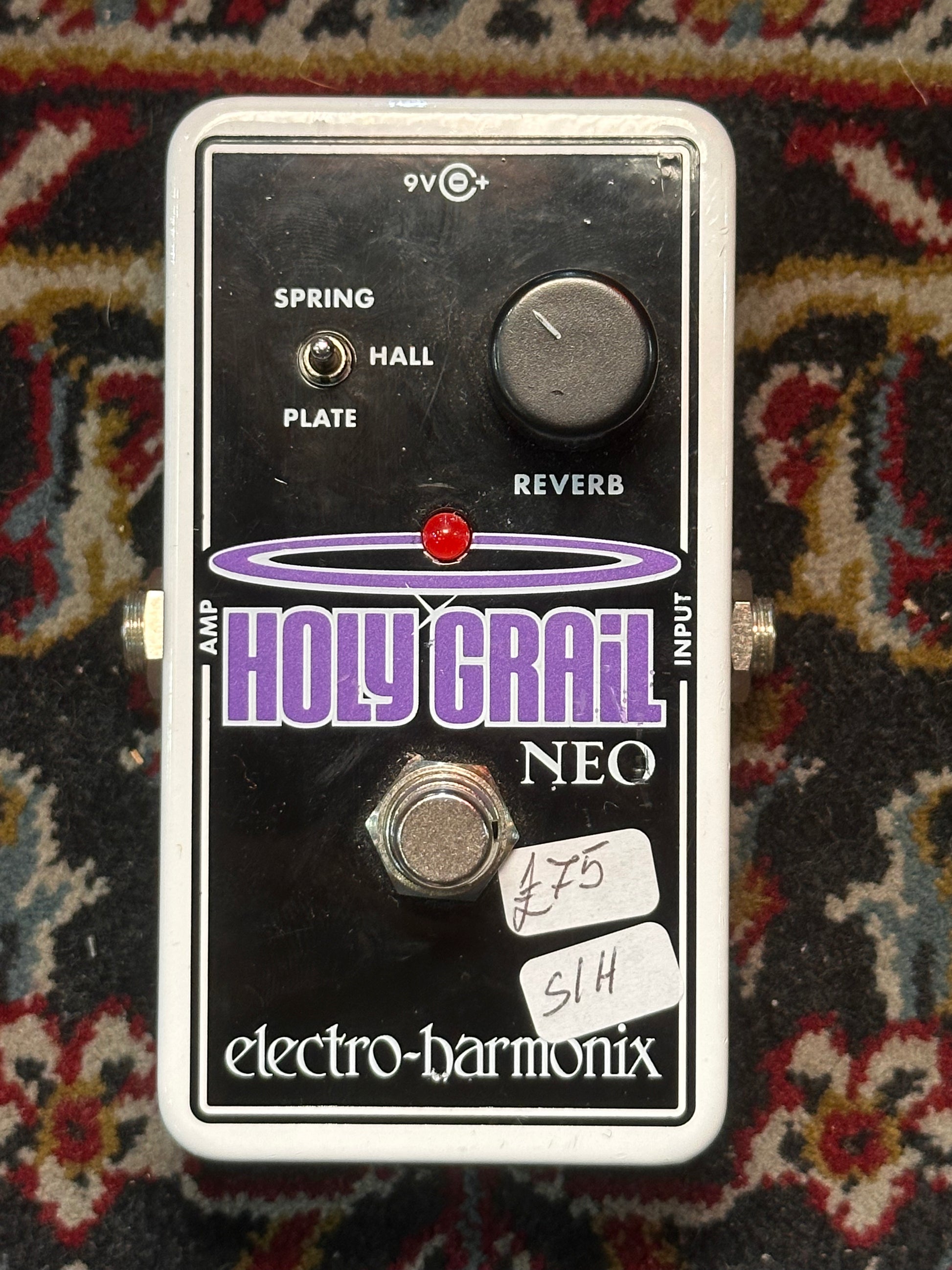 S/H EHX Holy Grail Neo Reverb Pedal