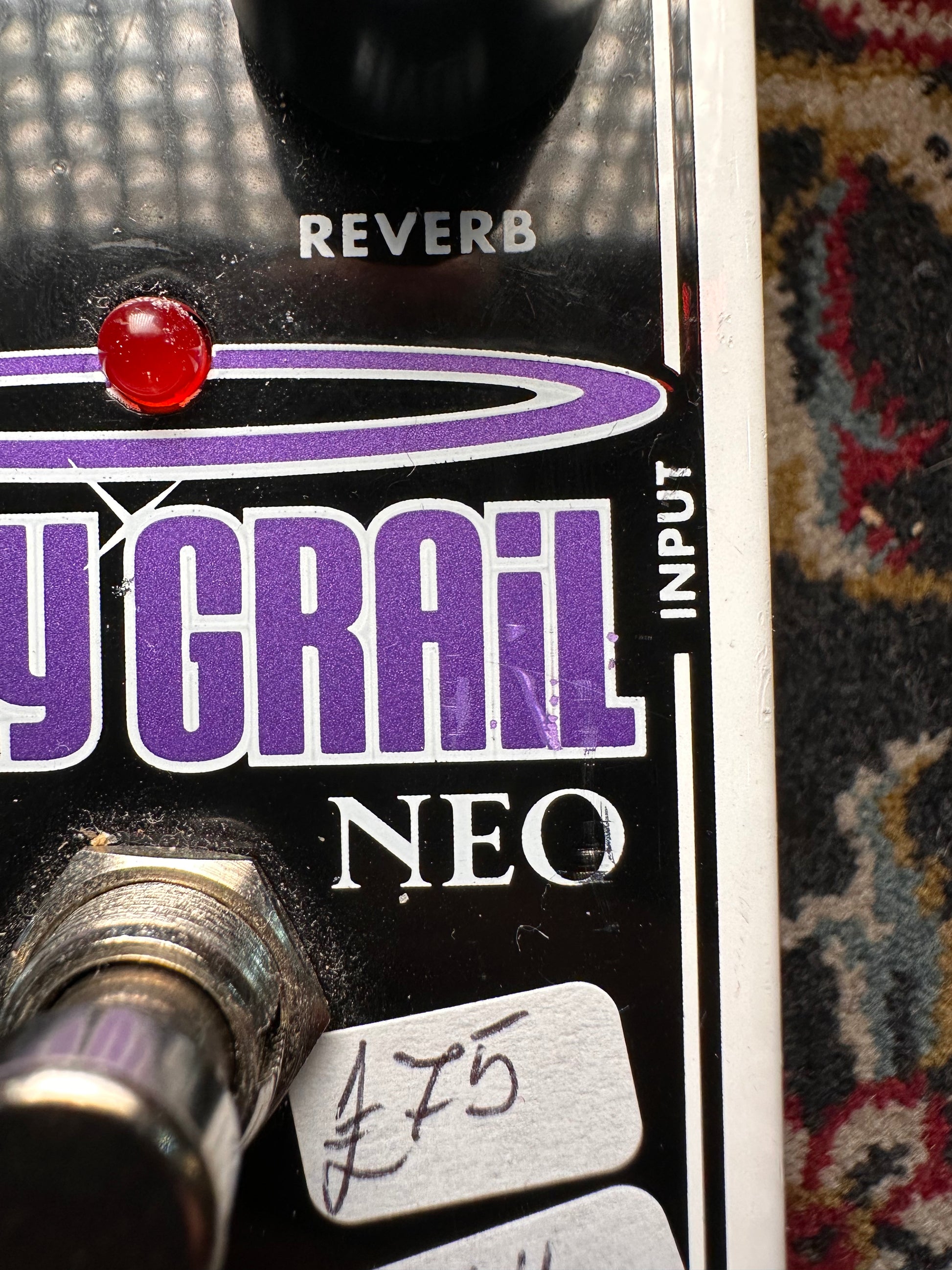 S/H EHX Holy Grail Neo Reverb Pedal