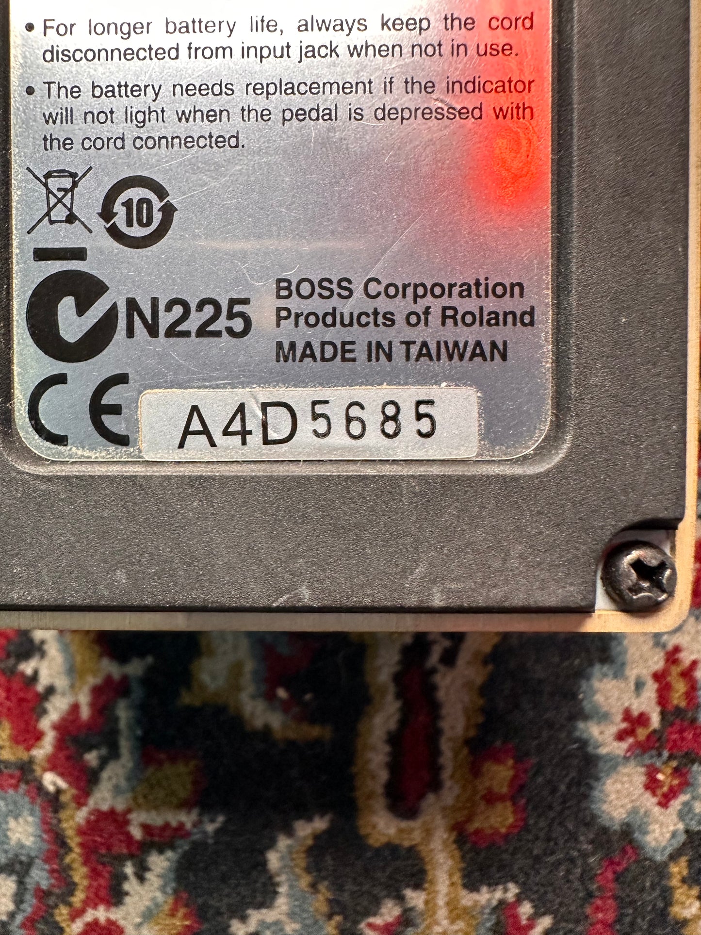 S/H BOSS DS-2 Turbo Distortion Pedal