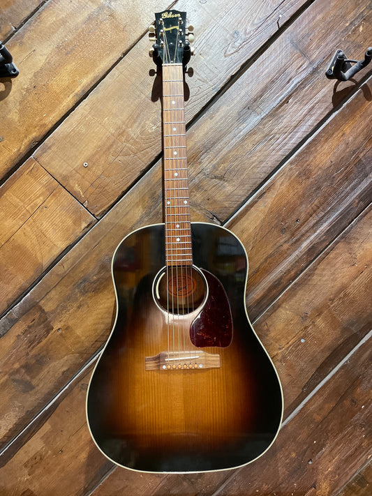 S/H 2016 Gibson J-45 Vintage Slope Shoulder Dreadnought Acoustic Guitar w/ L.R. Baggs Anthem, Vintage Sunburst