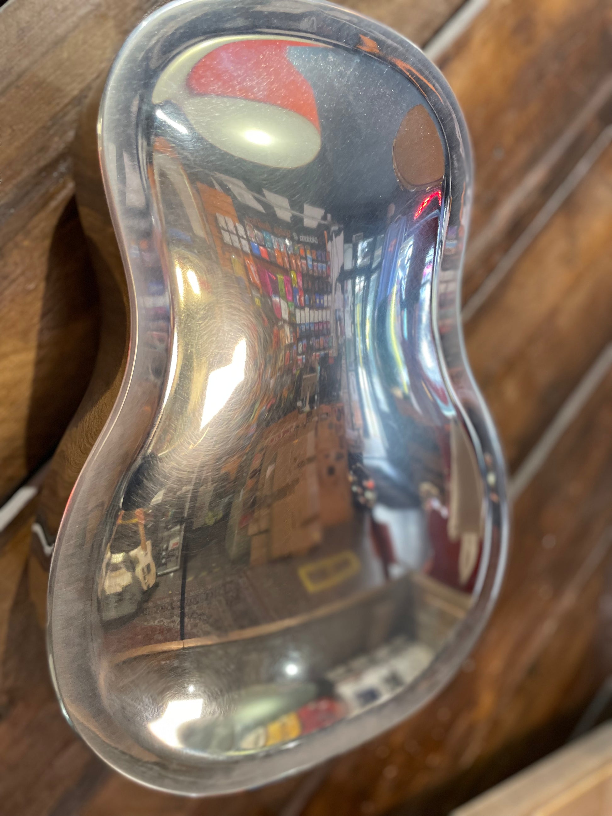 S/H National Resophonic NRP Steel 12 Fret Single Cone Resonator w/ National Slimline Pickup