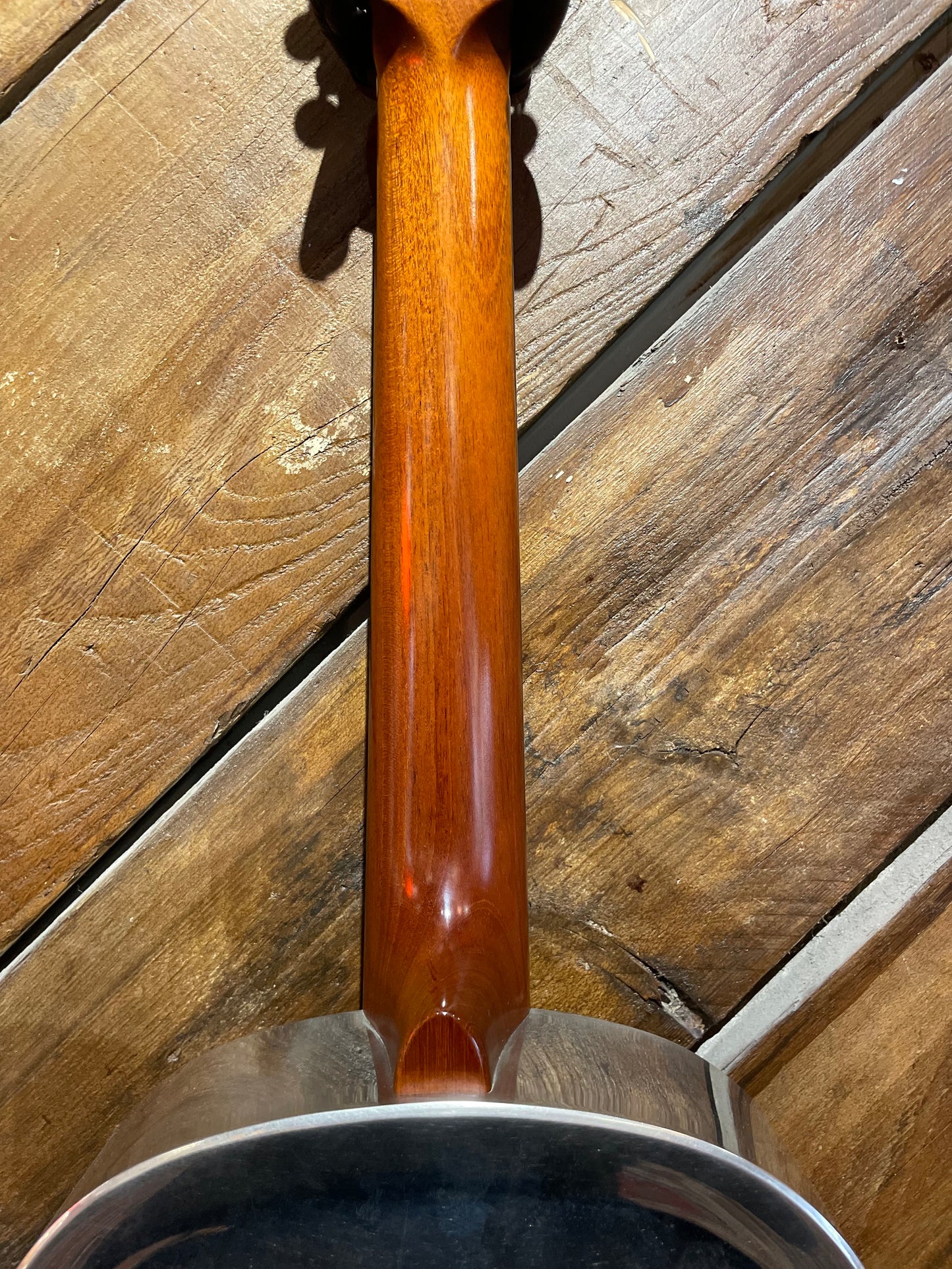 S/H National Resophonic NRP Steel 12 Fret Single Cone Resonator w/ National Slimline Pickup