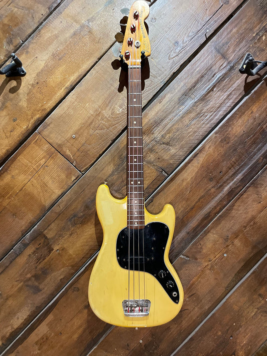S/H 1978 Fender Music Master Bass, Olympic White #S828161