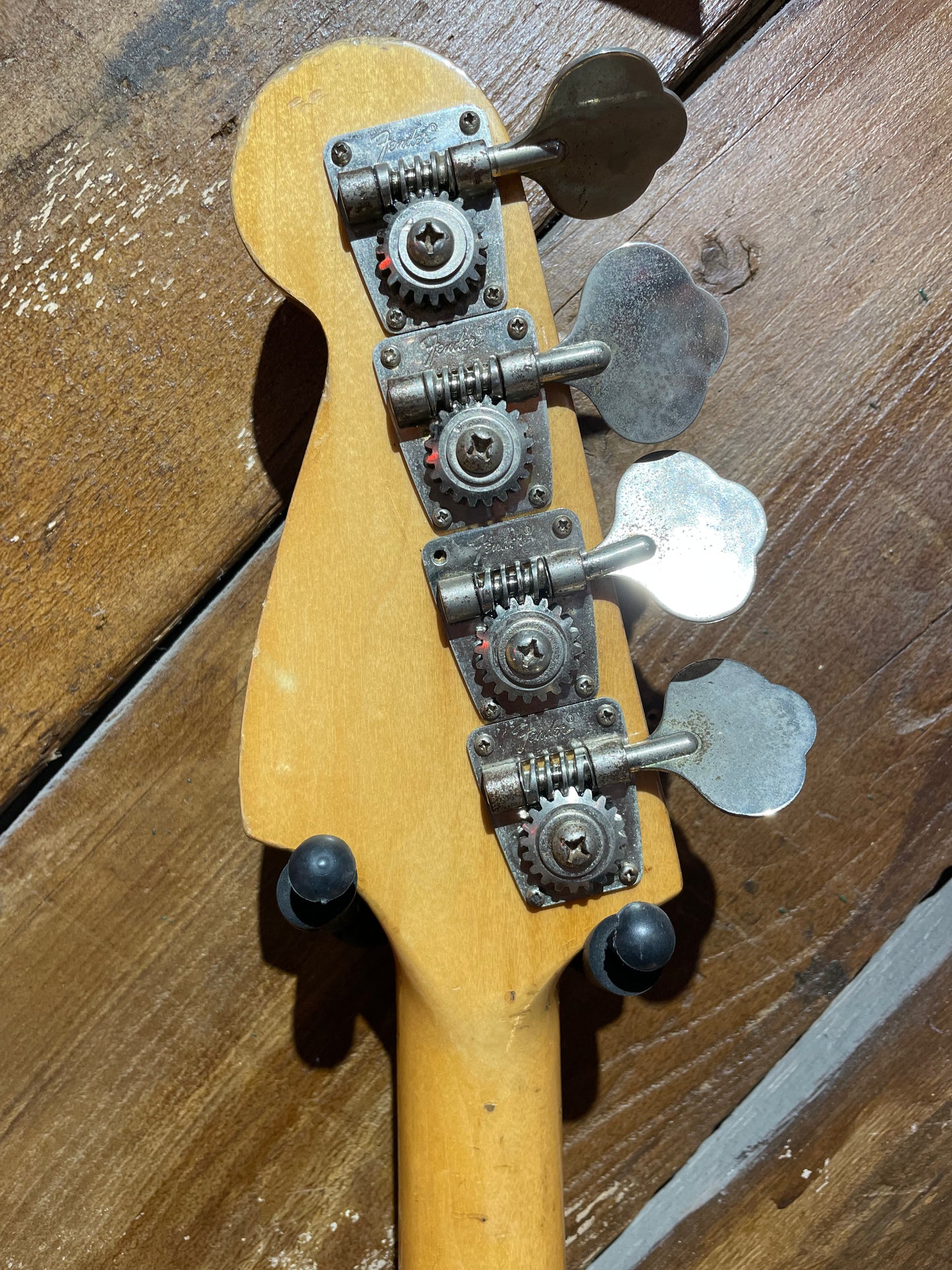 S/H 1978 Fender Music Master Bass, Olympic White #S835109