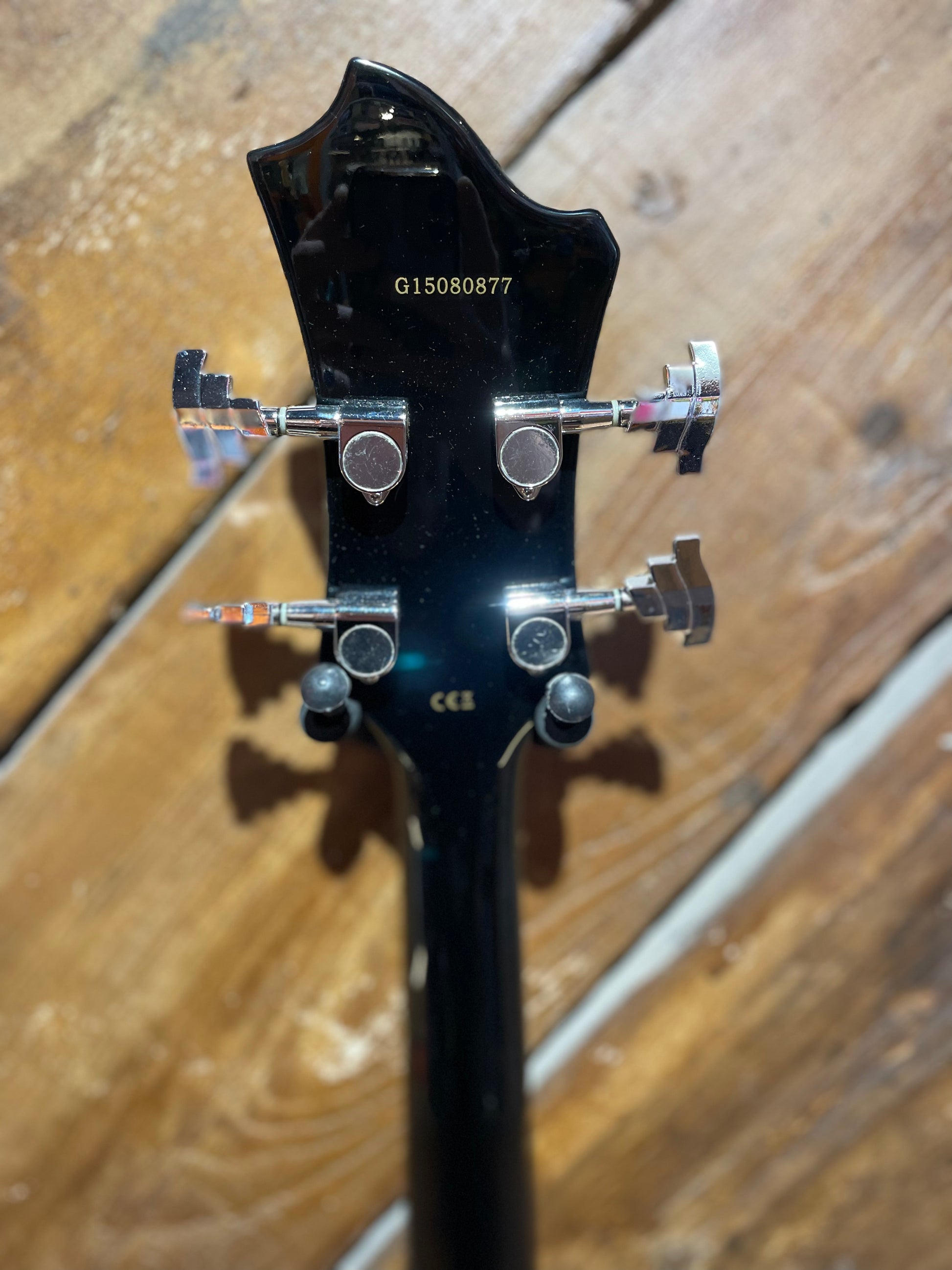 S/H Hagstrom Viking Electric Bass Left Handed, Tobacco Sunburst