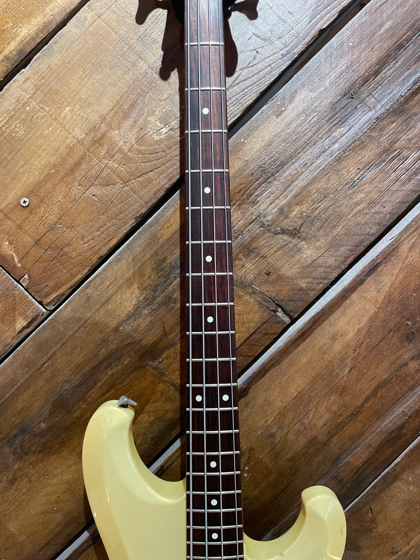 S/H 1983 Ibanez MIJ Roadstar II RB824 Electric Bass, Pearl White