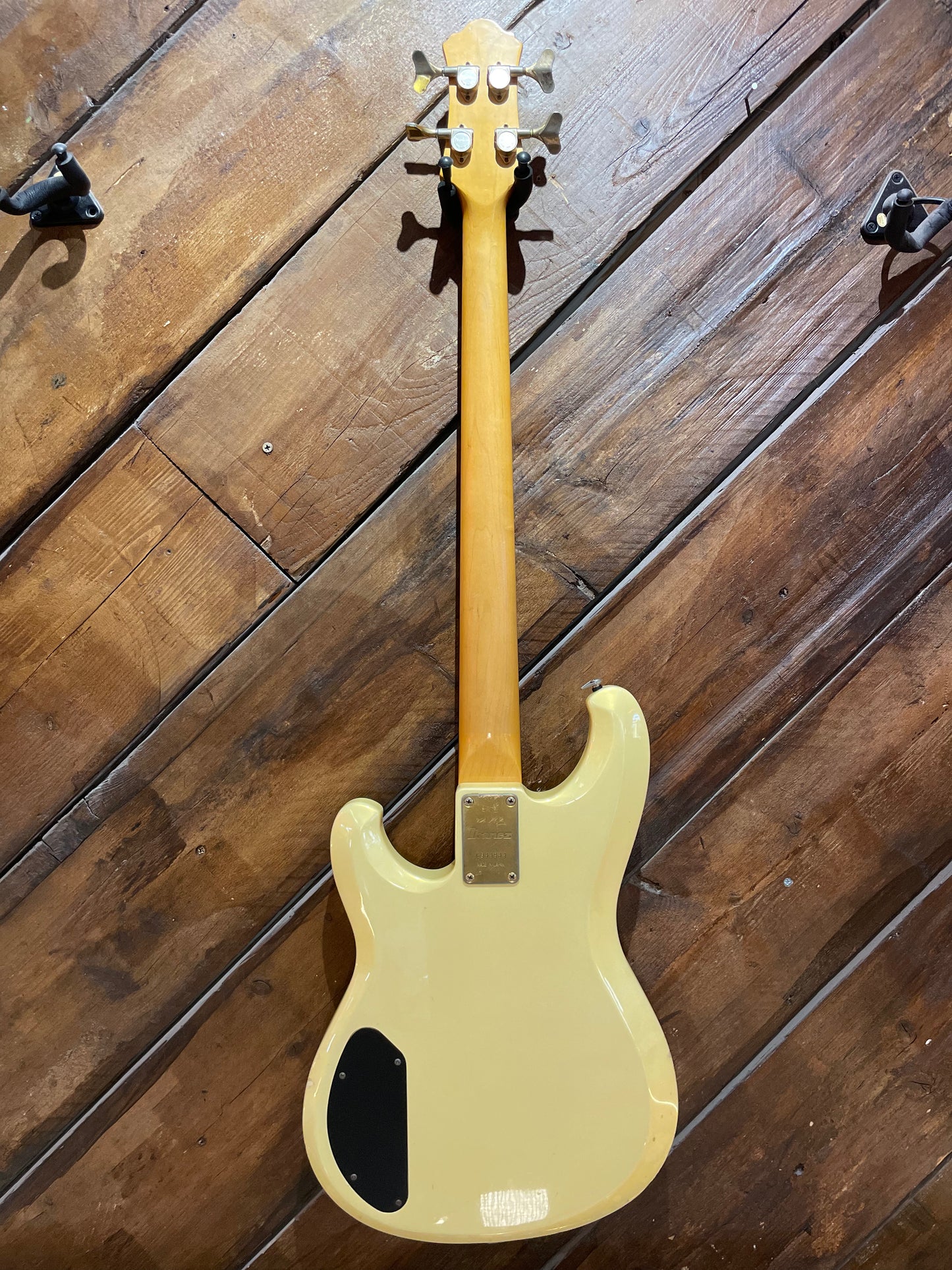 S/H 1983 Ibanez MIJ Roadstar II RB824 Electric Bass, Pearl White