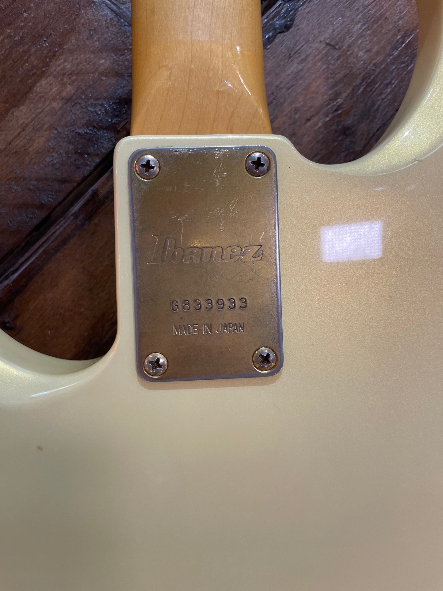 S/H 1983 Ibanez MIJ Roadstar II RB824 Electric Bass, Pearl White