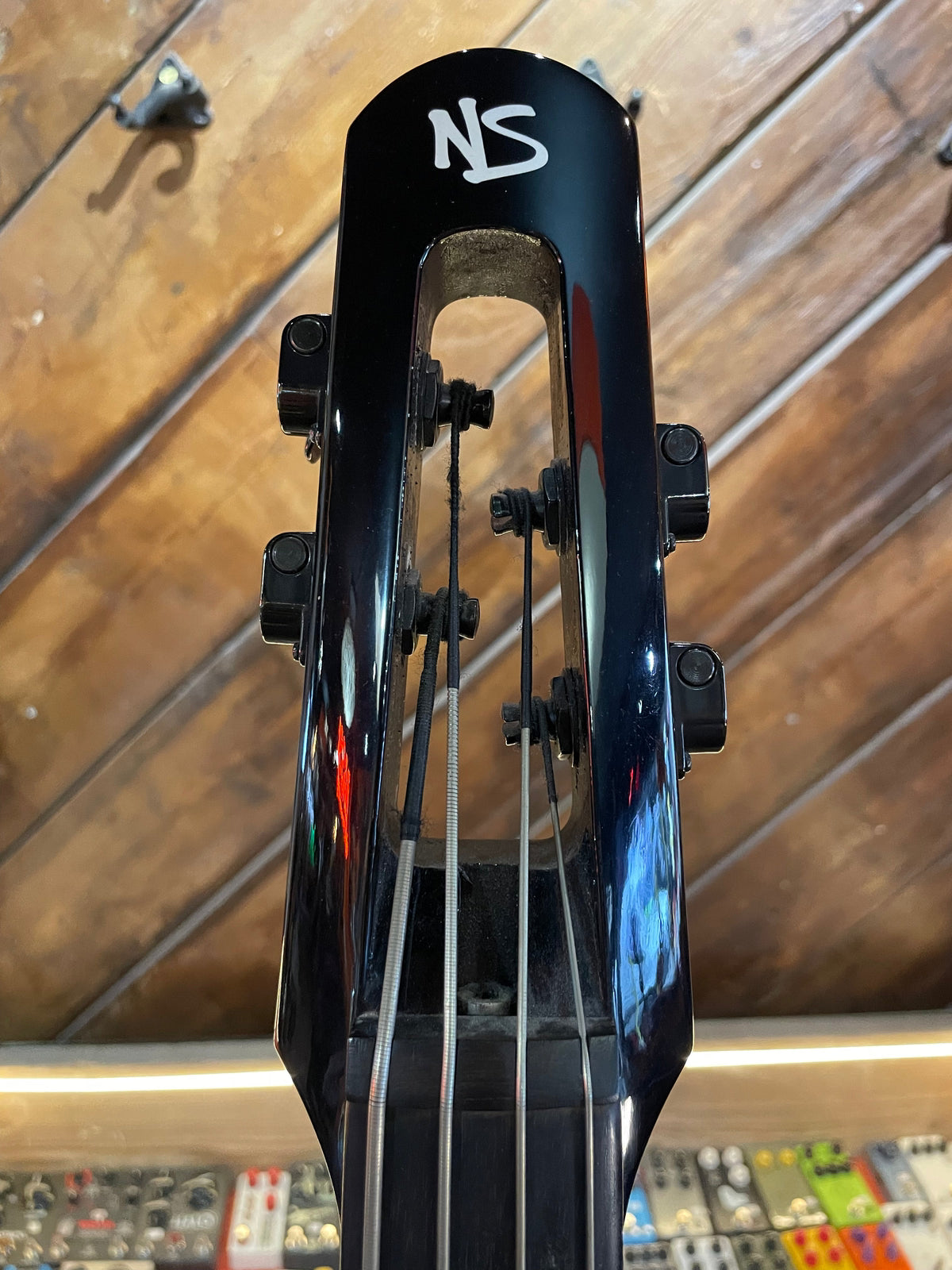 S/H NS Design WAV Electric Upright Bass, Black