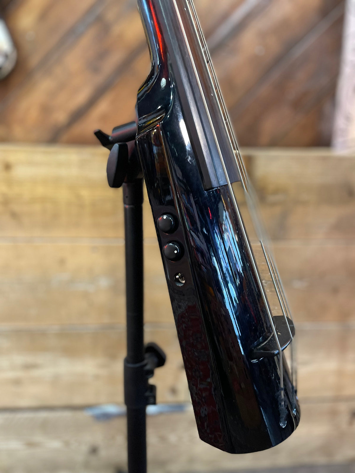 S/H NS Design WAV Electric Upright Bass, Black