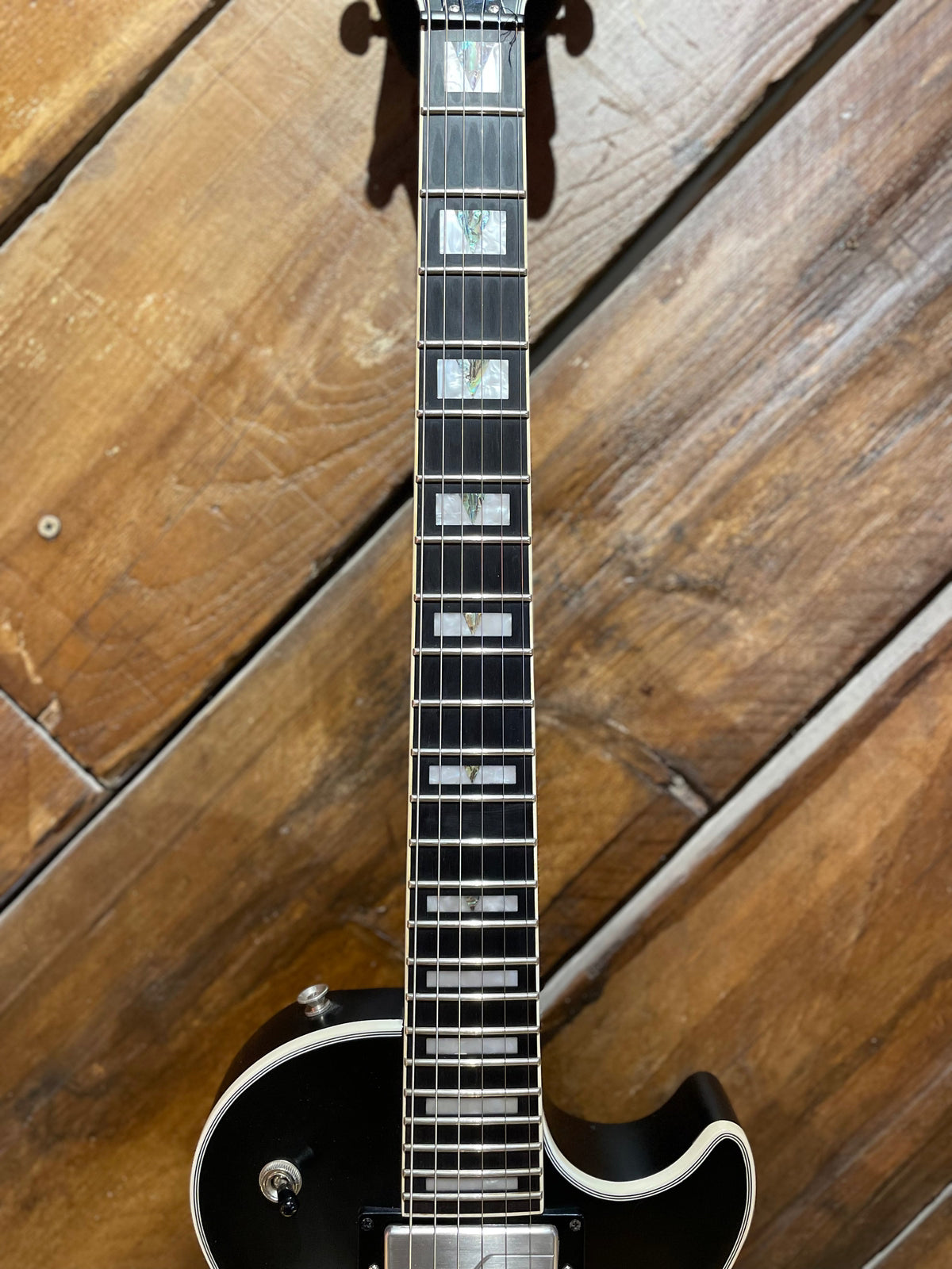 S/H Epiphone Les Paul Prophecy, Aged Jet Black Metallic