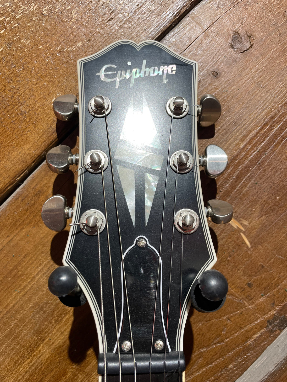 S/H Epiphone Les Paul Prophecy, Aged Jet Black Metallic