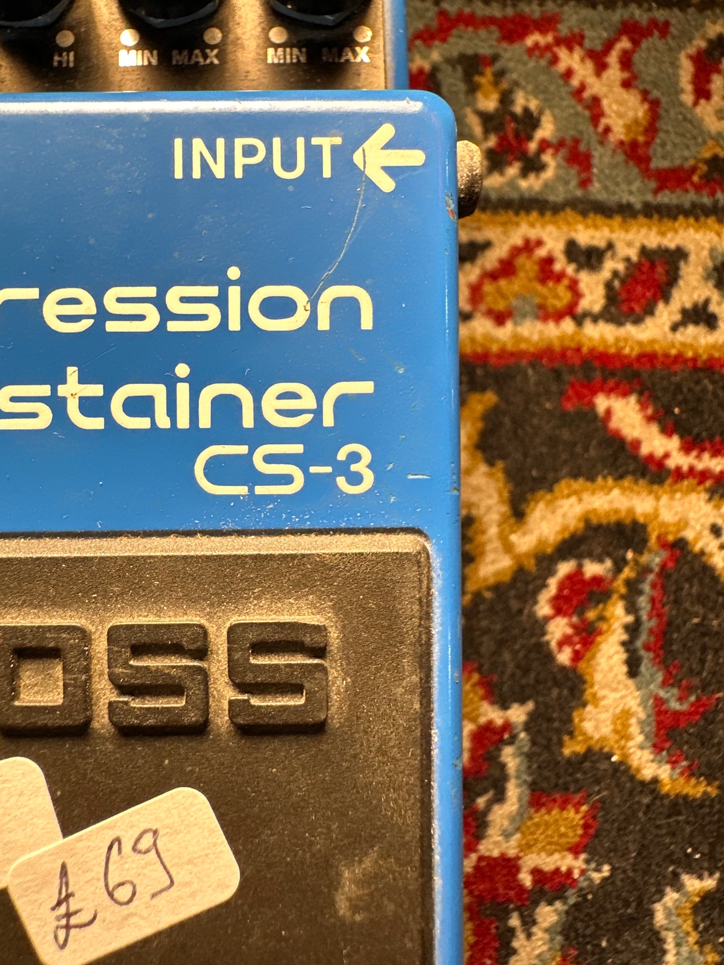 S/H BOSS CS-3 Compression Sustain Pedal